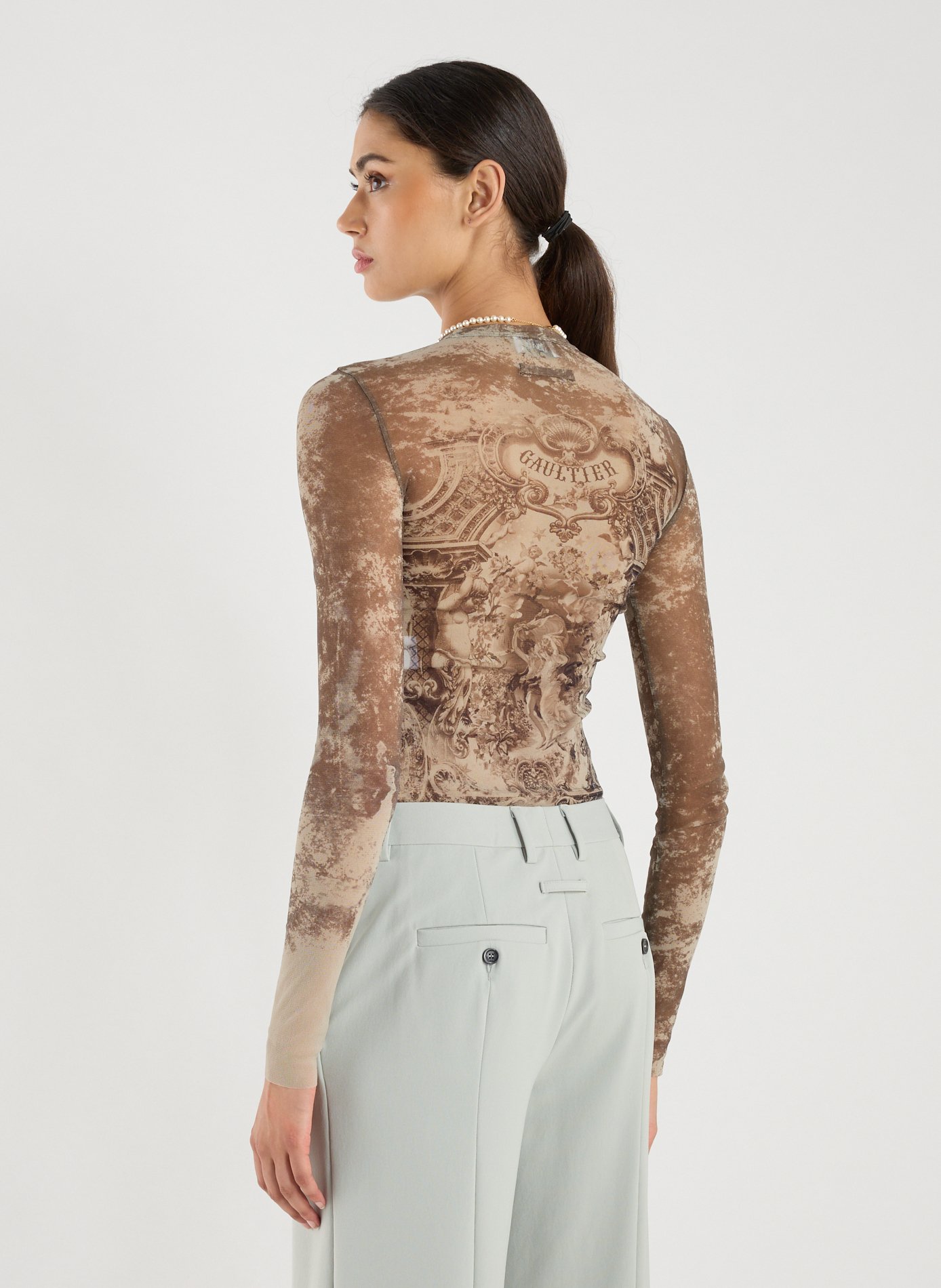 Top à motif  JEAN PAUL GAULTIER Multicolore