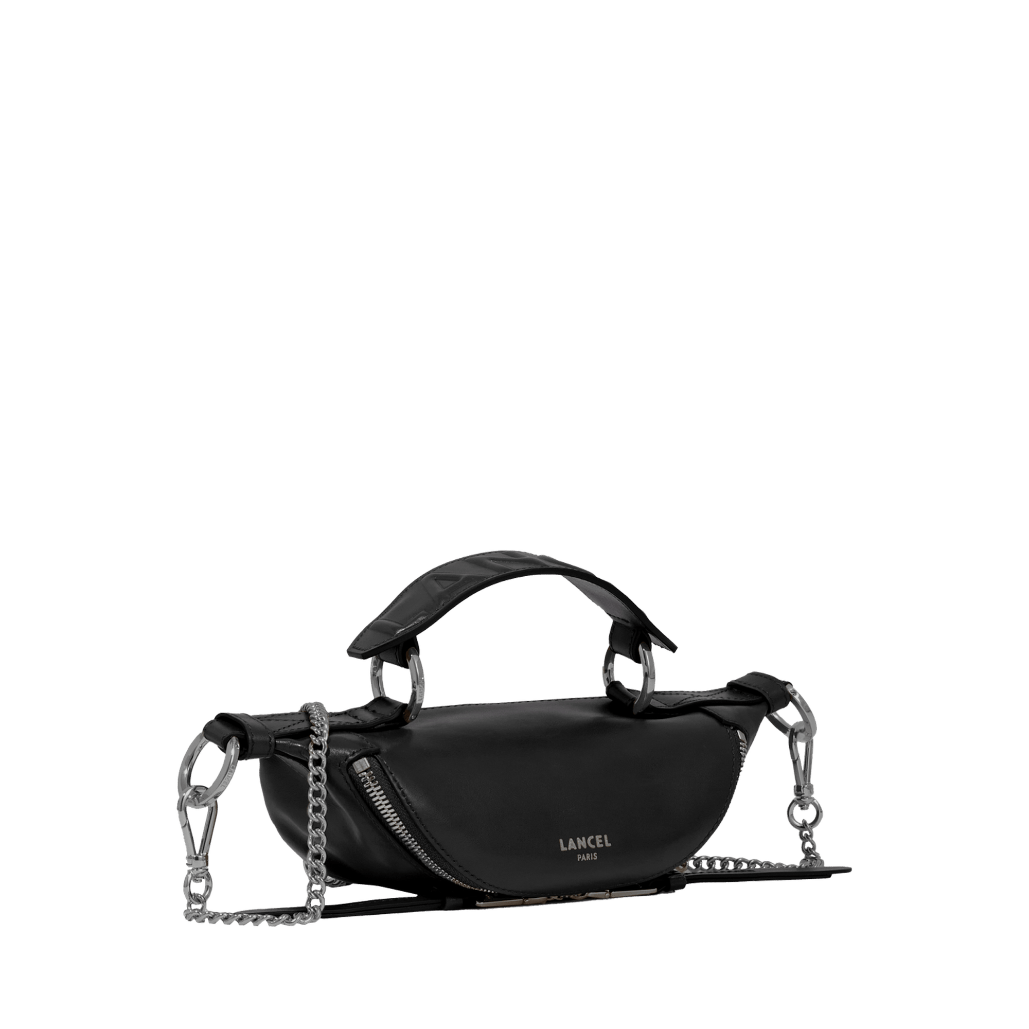 Mini sac porté croisé - origami de lancel LANCEL Noir