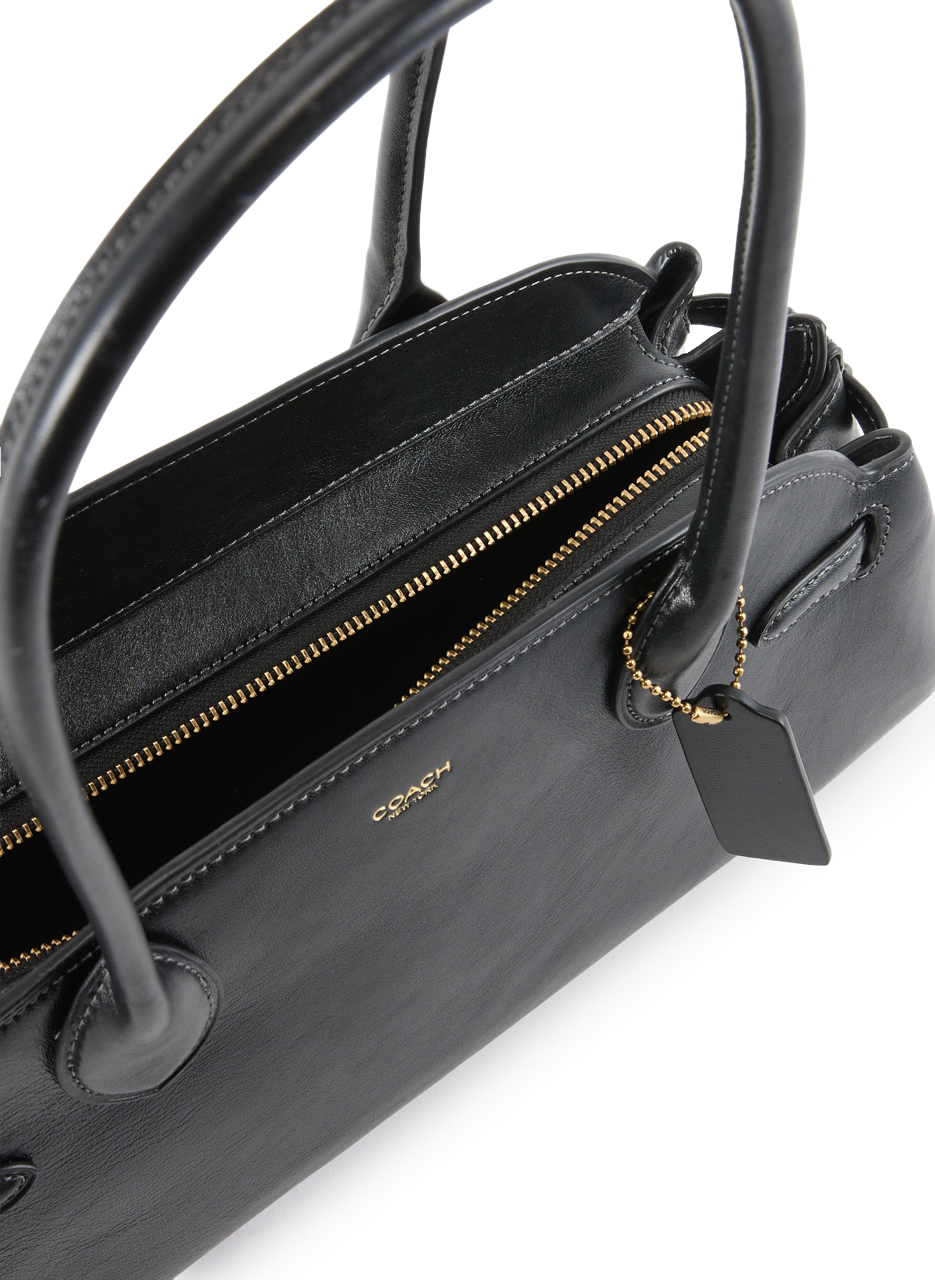 Sac à main en cuir COACH Noir