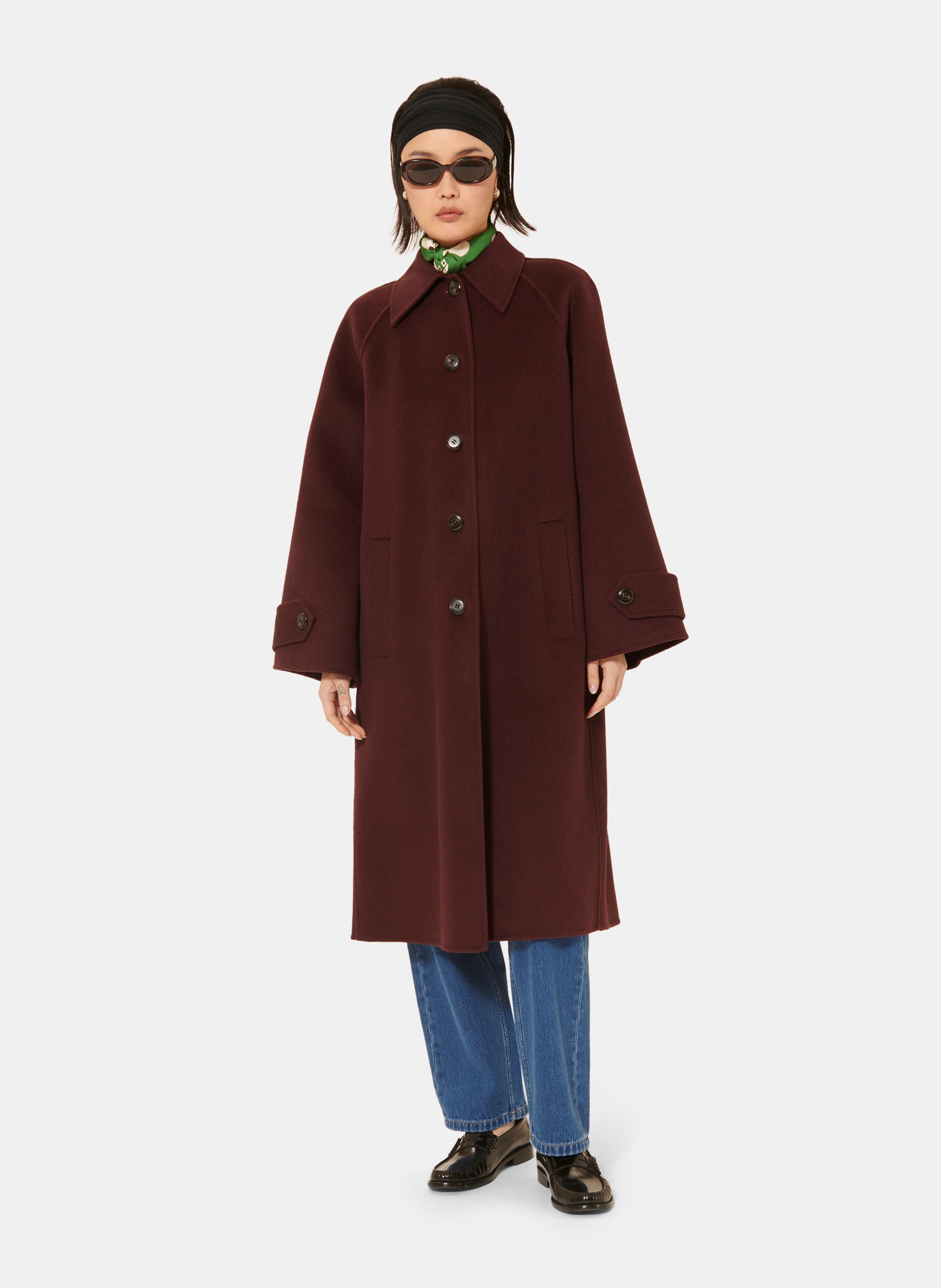 Manteau marly TARA JARMON Violet