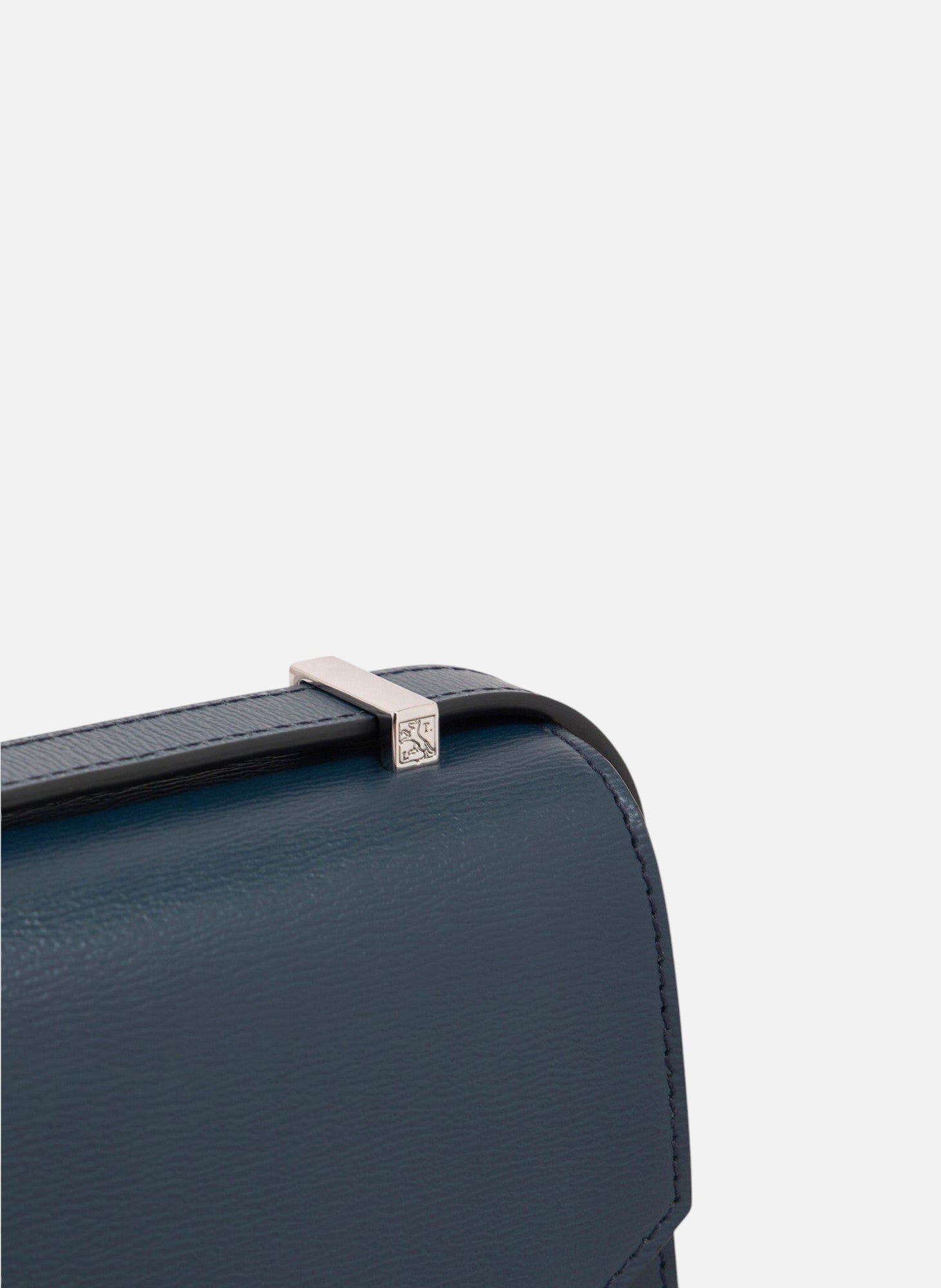 Mini sac bandoulière naya en cuir liégé LE TANNEUR Bleu