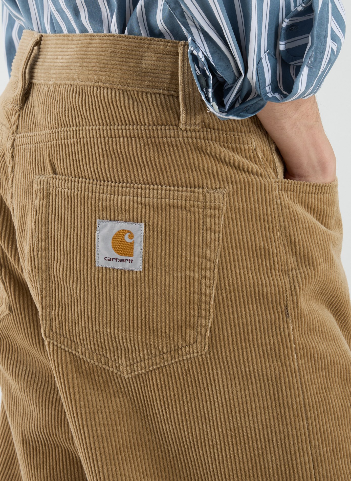Cotton Trousers CARHARTT WIP Beige