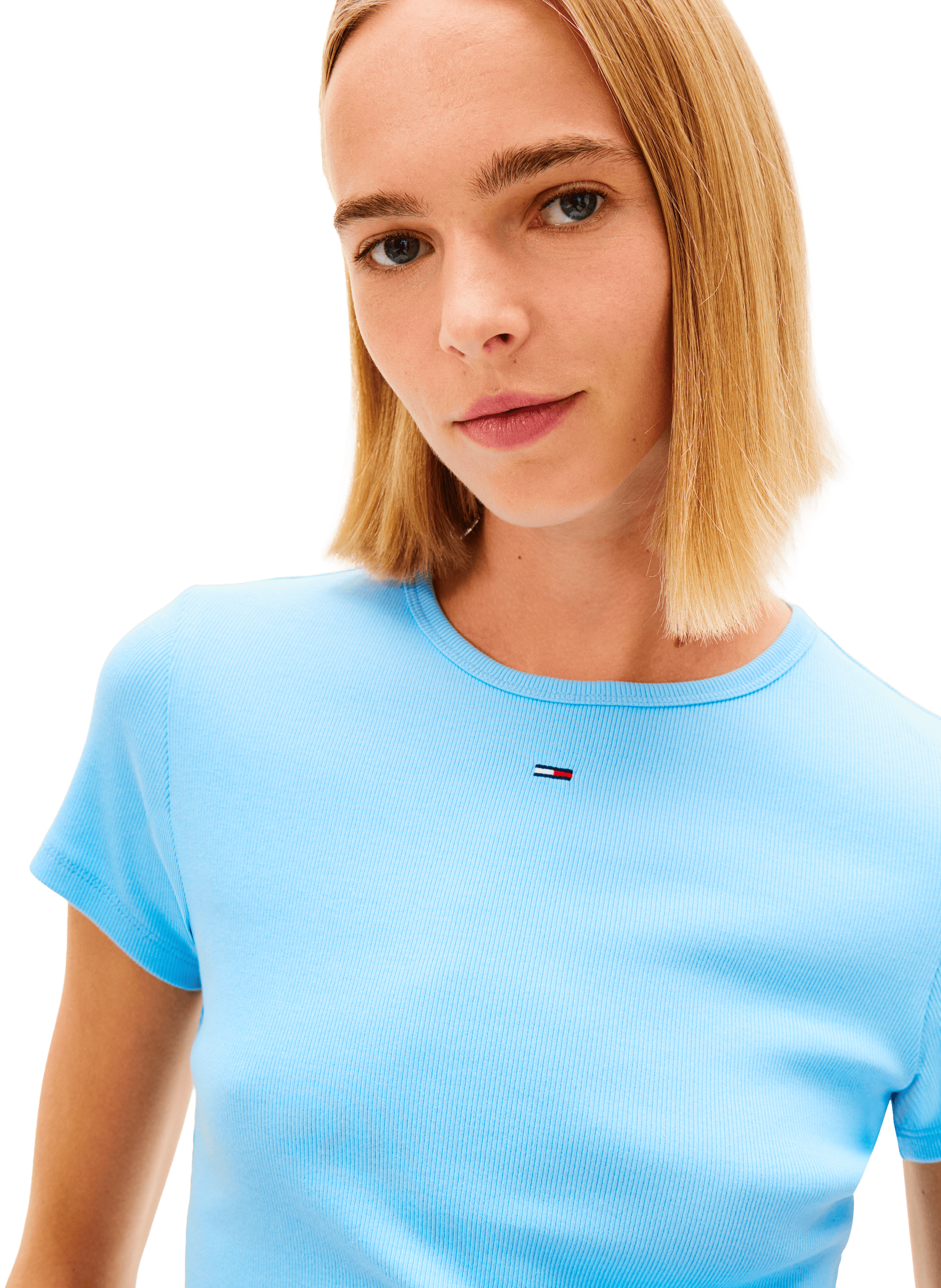  Logo T-shirt TOMMY HILFIGER Blue