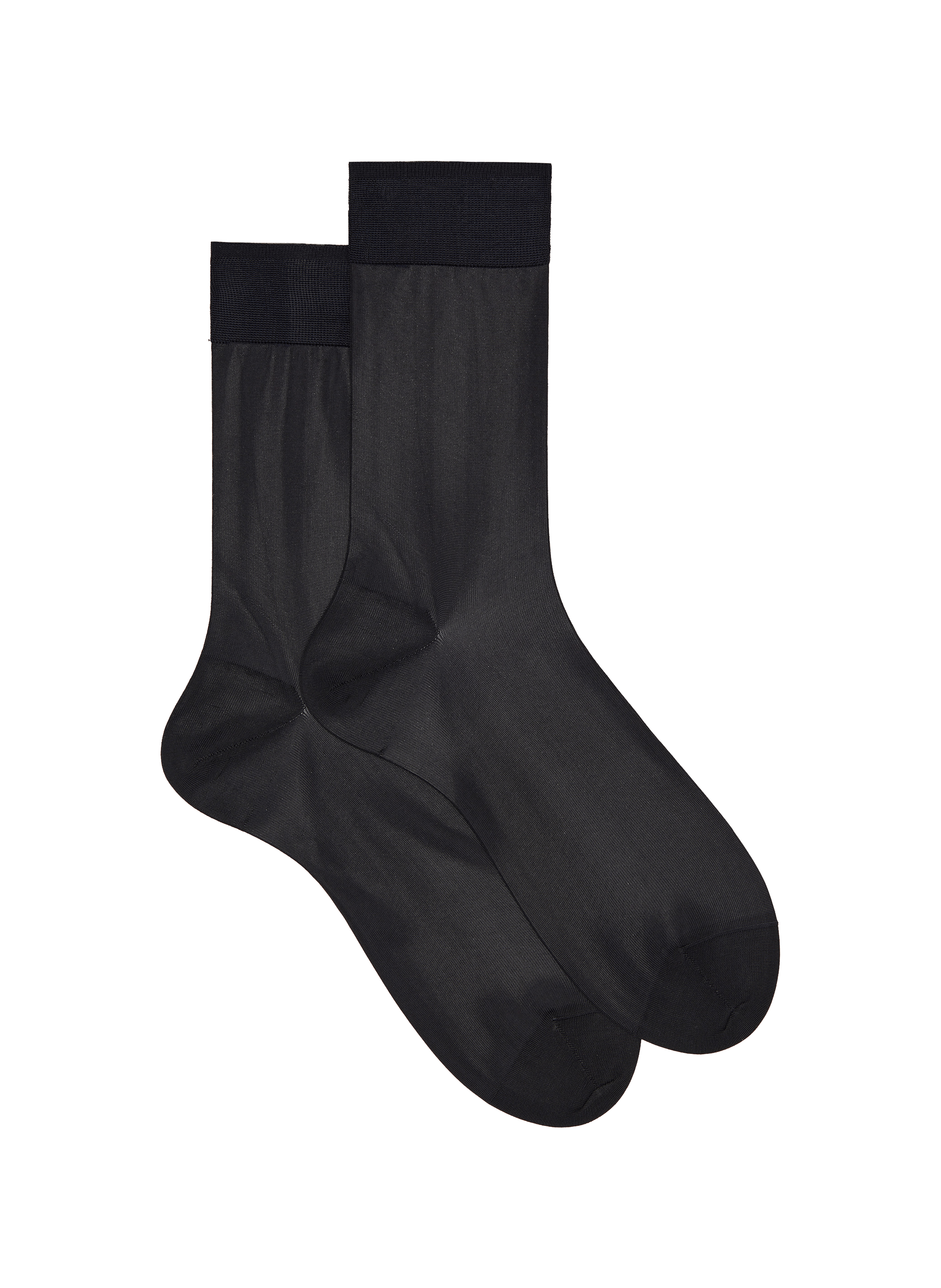 Chaussettes mi hautes en maille très fine DORÉ DORÉ Noir