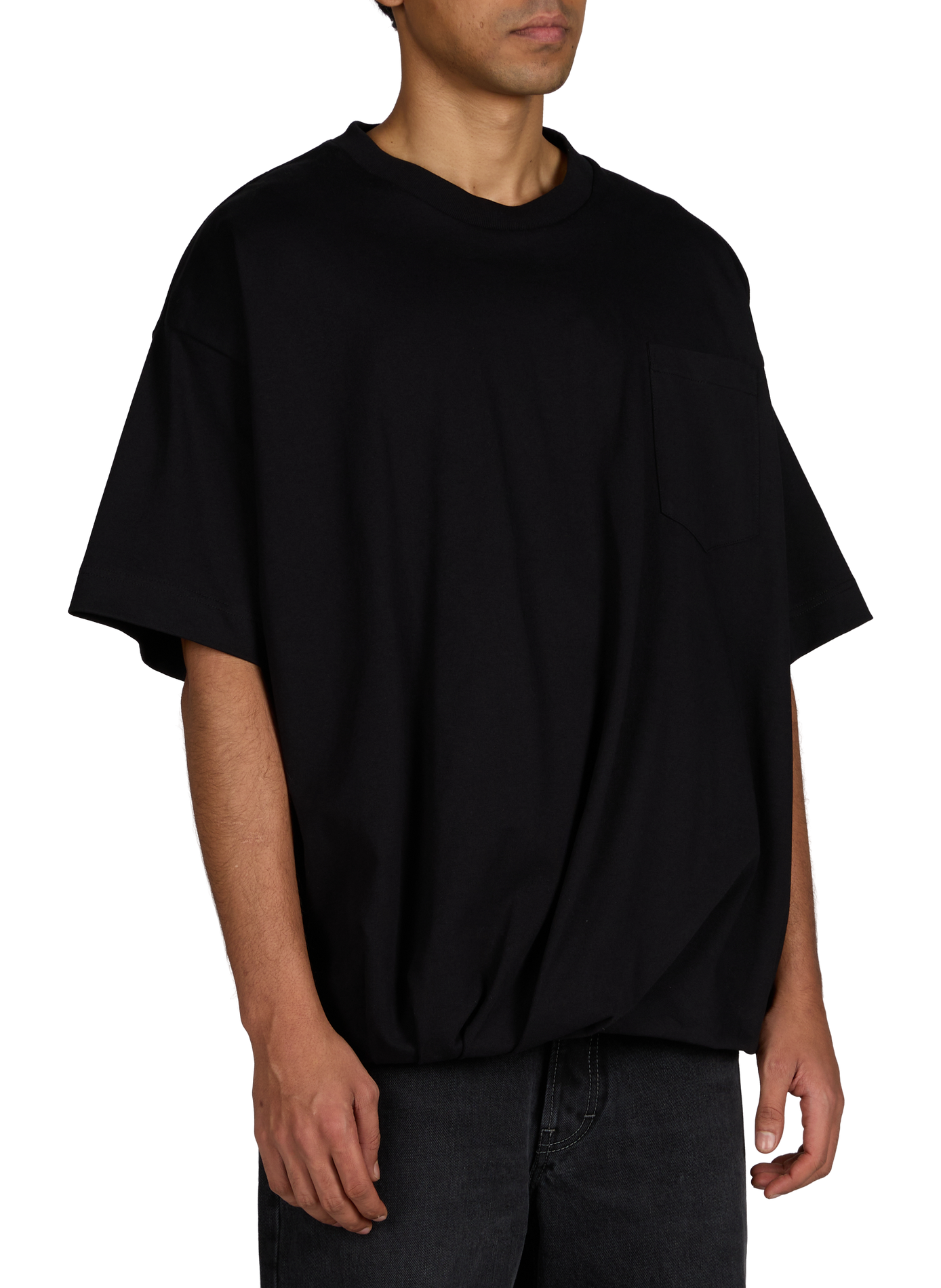 Classic Cotton T-Shirt SIMONE ROCHA Black