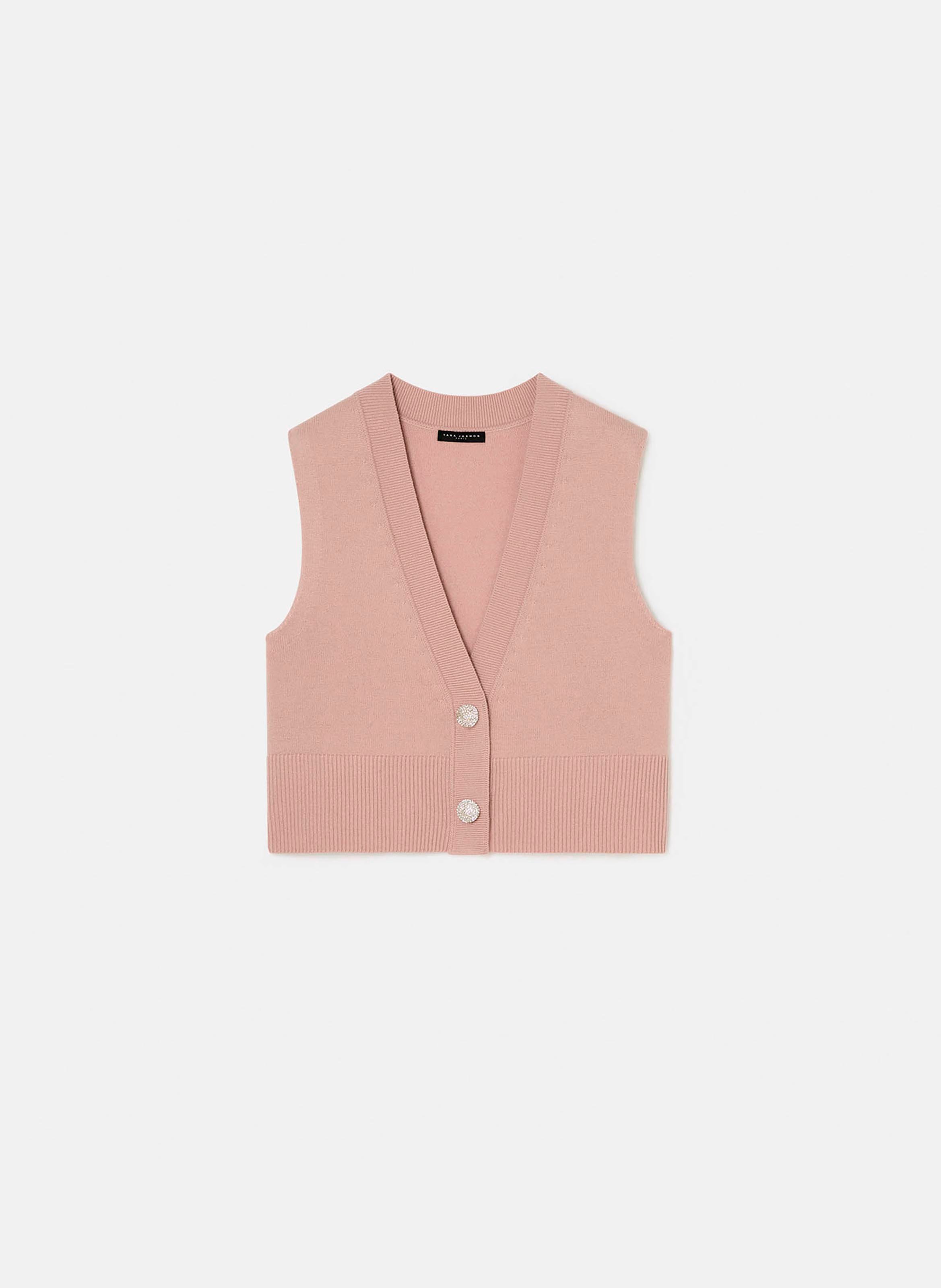 Gilet gilles TARA JARMON Rose