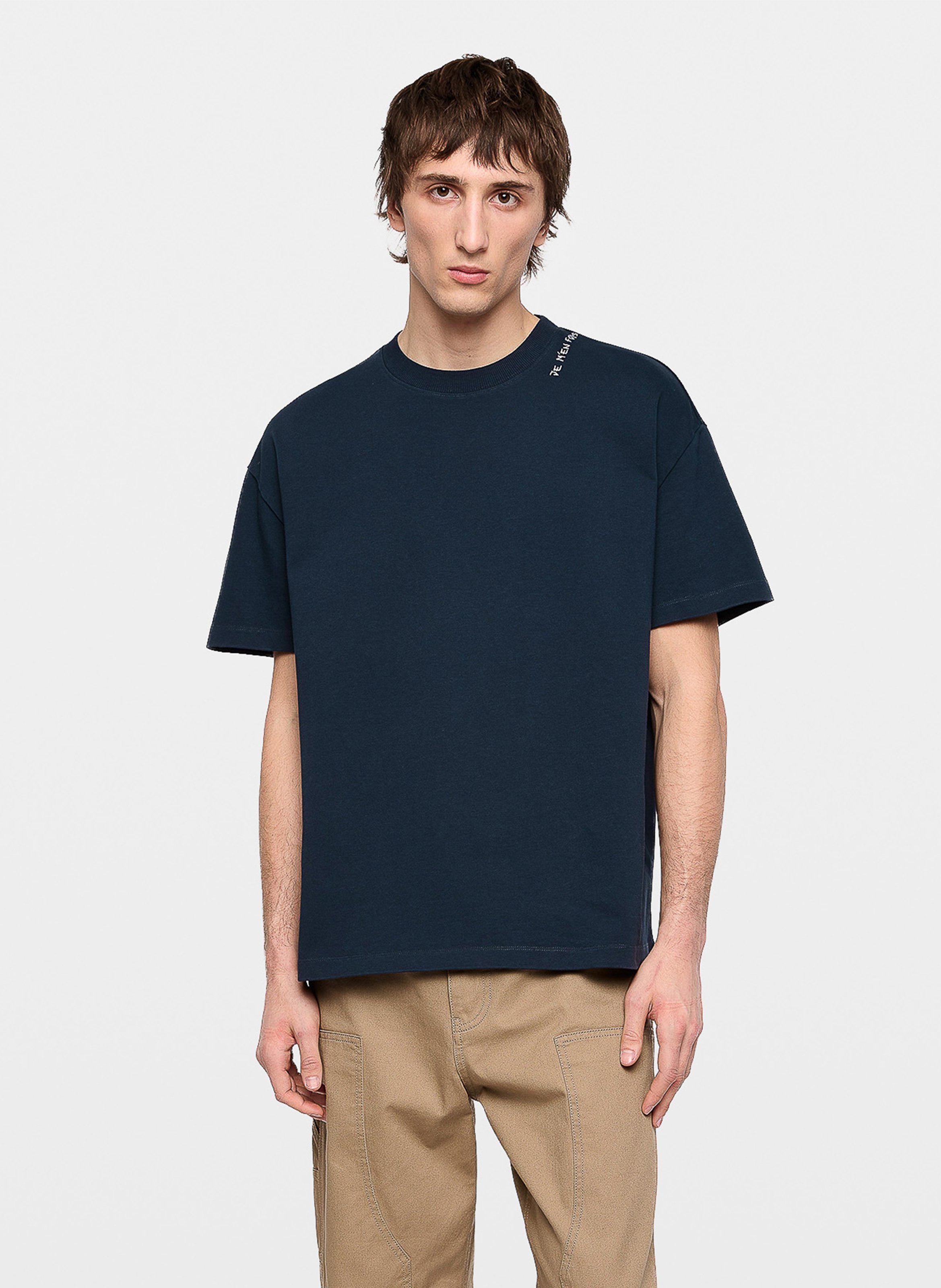 Tee-shirt col rond en coton bio teddy ZADIG&VOLTAIRE Bleu