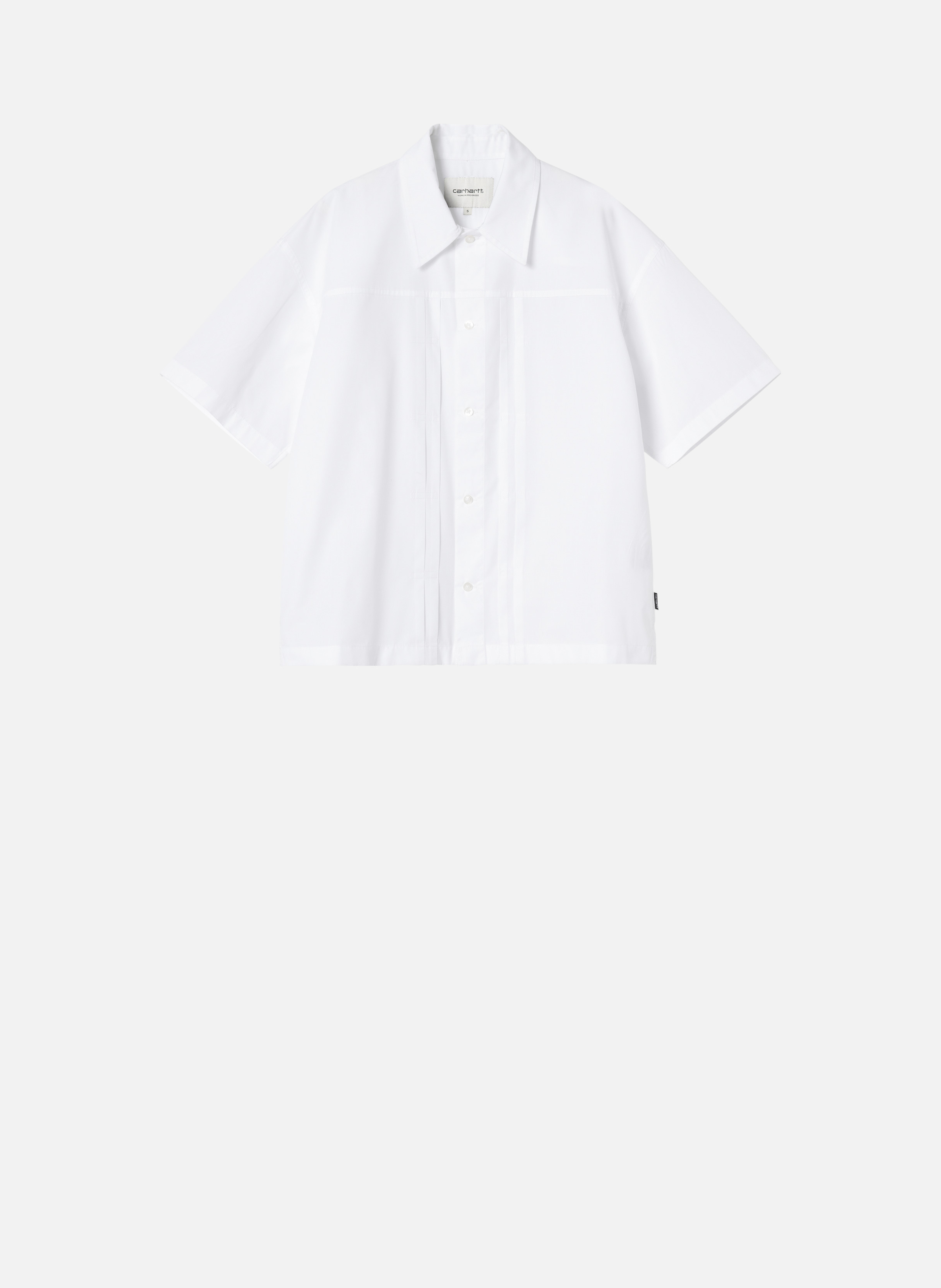 Chemise w' s/s belmont shirt CARHARTT WIP Blanc