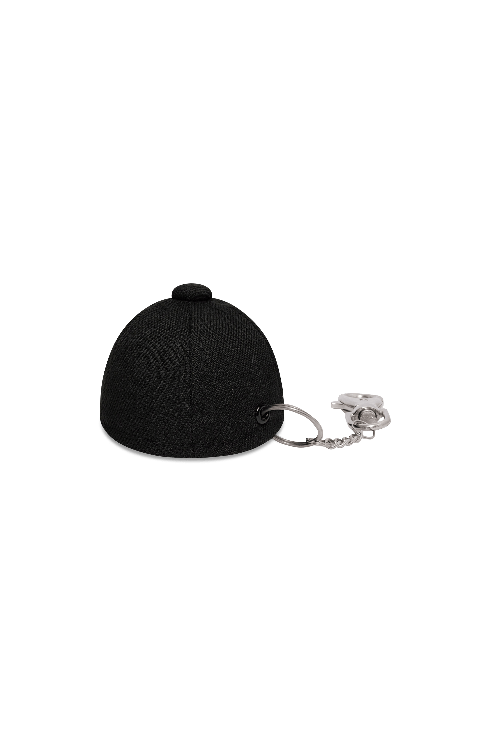 Porte-clé ne mini cap keychain newera  blk NEW ERA Noir