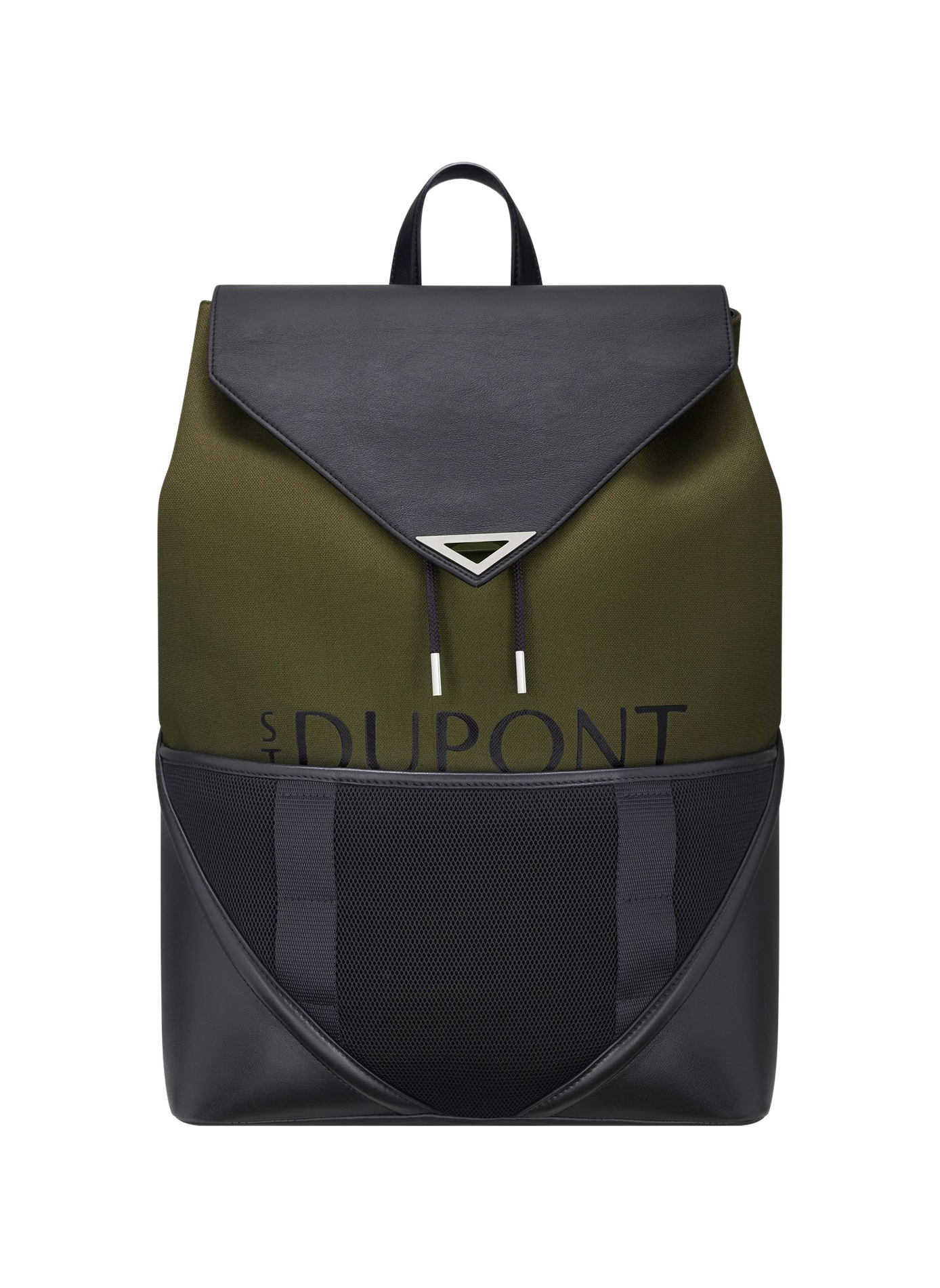 Rucksack Explorer Challenge aus Leder S.T. DUPONT Grun