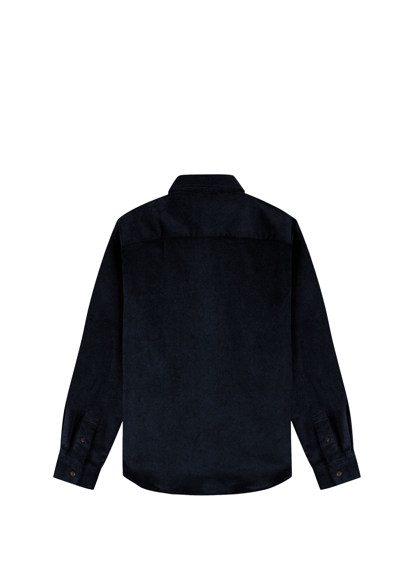 Straight classic collar shirt in blended cotton MAISON LABICHE Blue