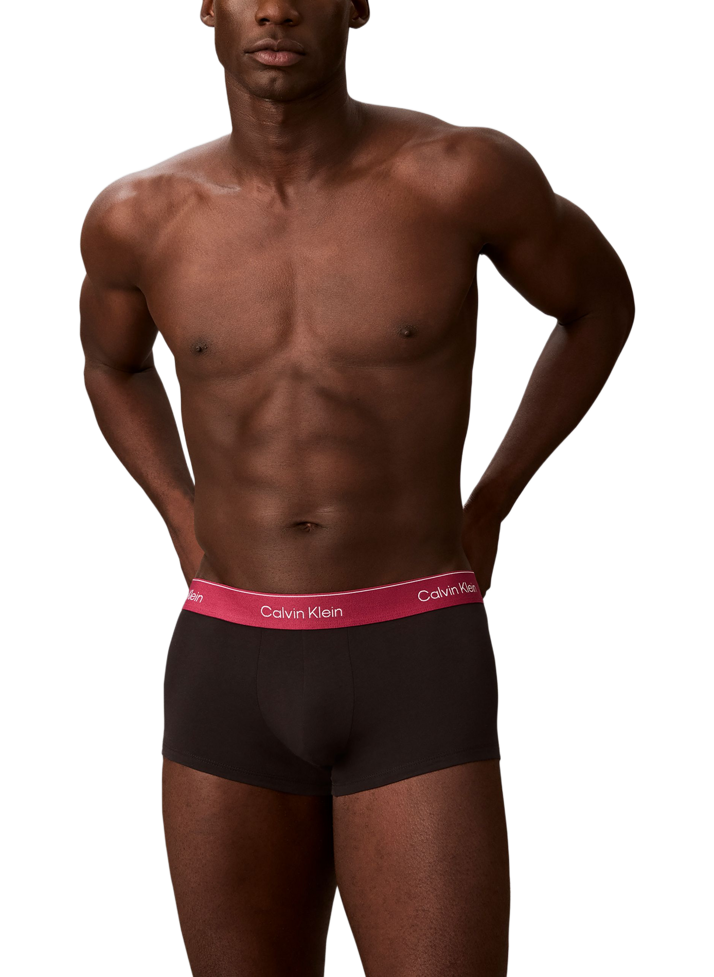 Lot de 3 boxers taille basse en coton mélangé CALVIN KLEIN Noir