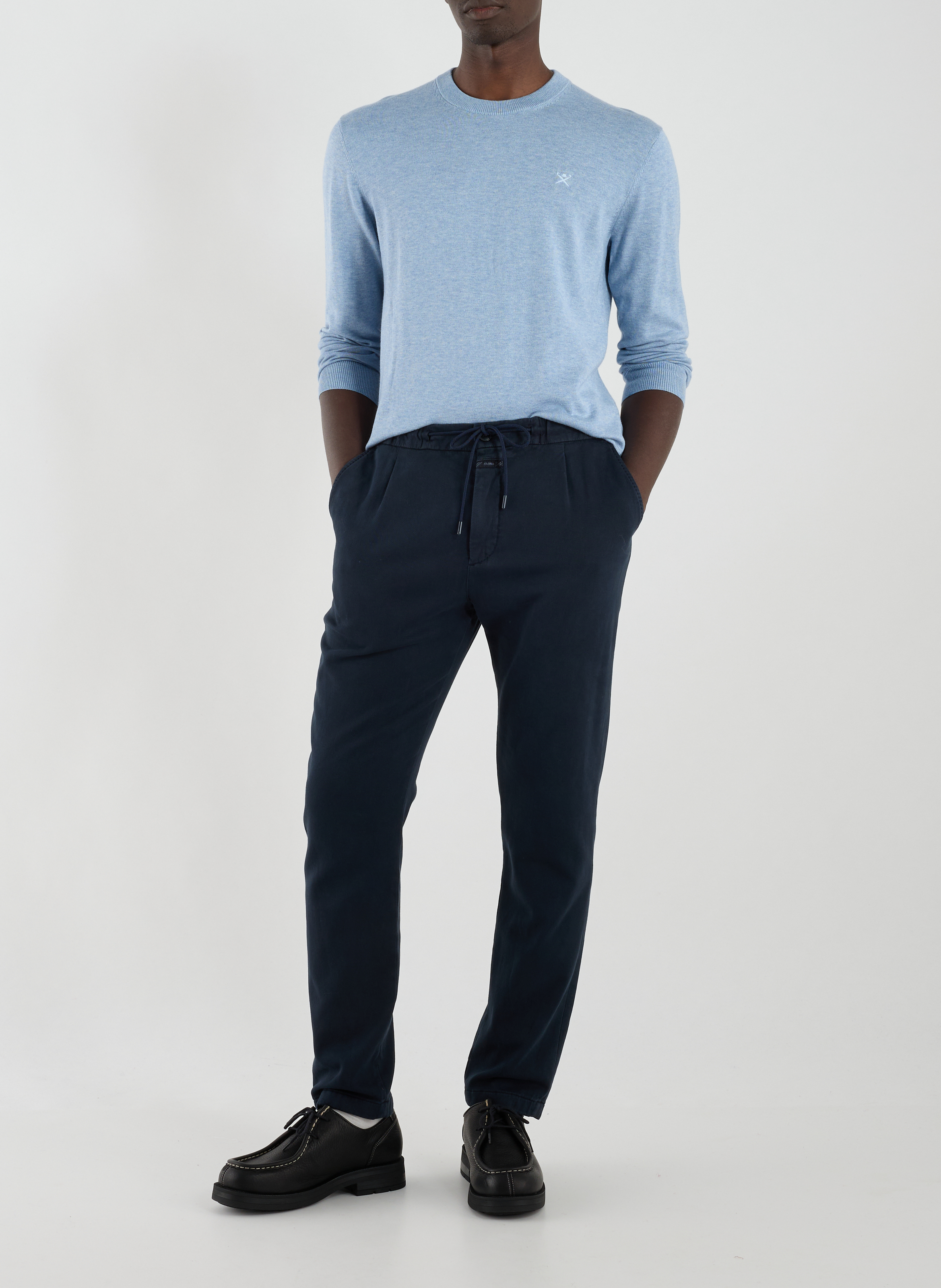 Baumwollpullover HACKETT Blau