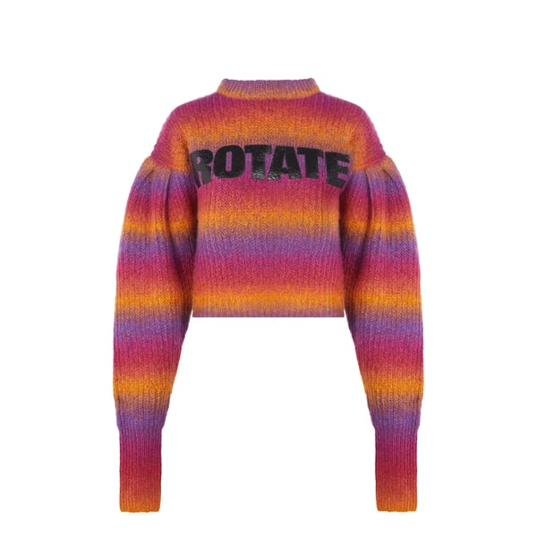 Pull en mohair et laine mélangés