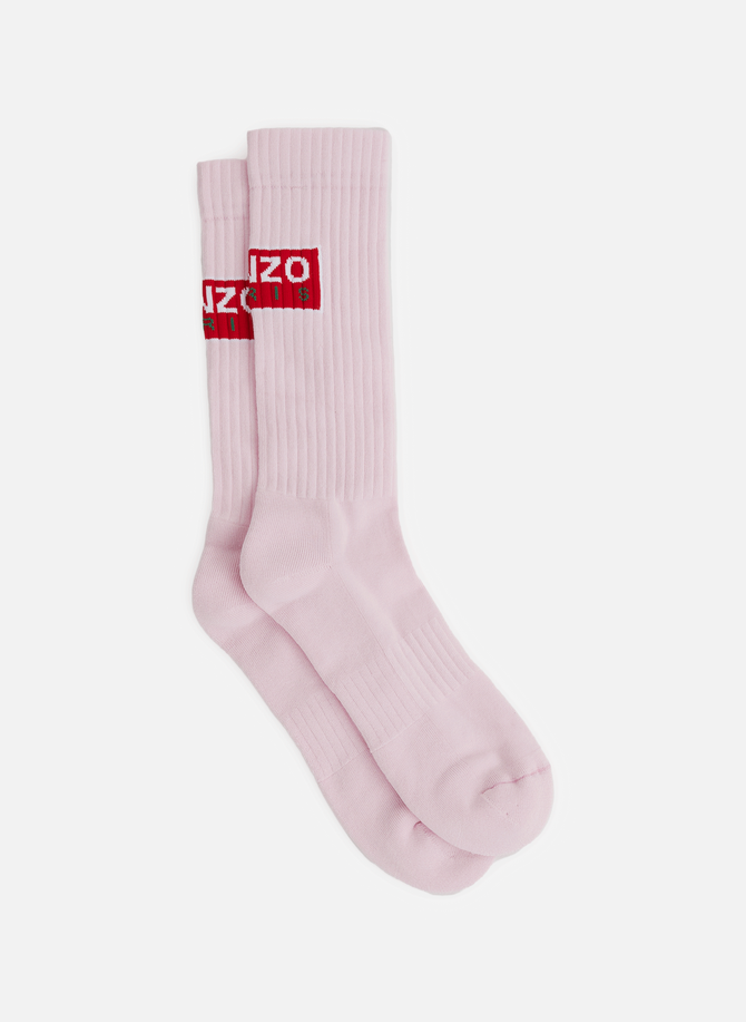 KENZO cotton-blend knee-high socks