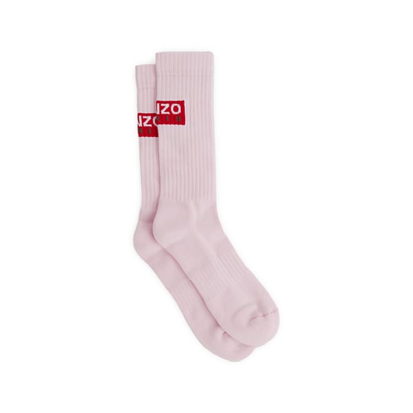 Chaussettes hautes en coton mélangé