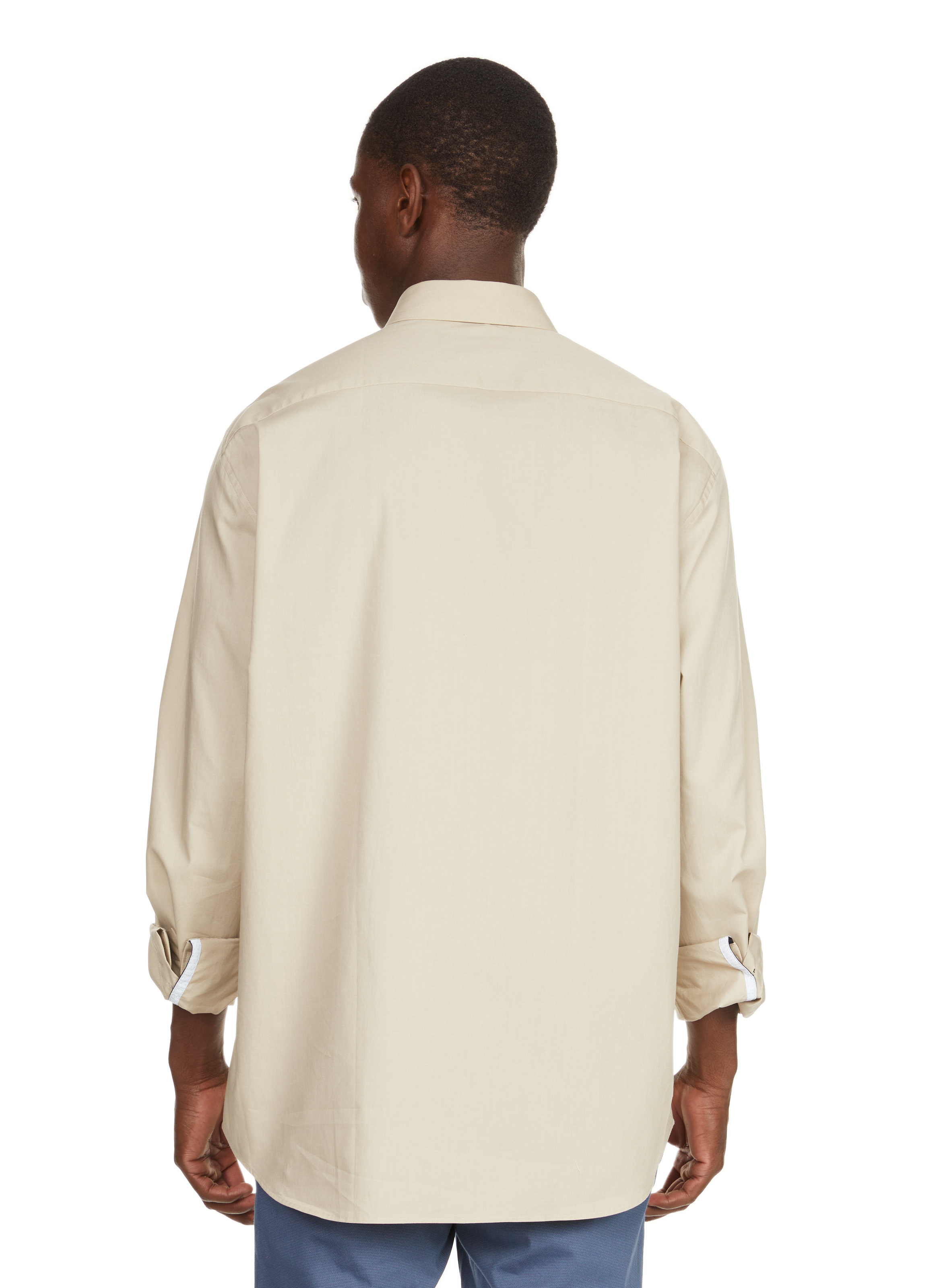  Cotton shirt TOMMY HILFIGER Beige