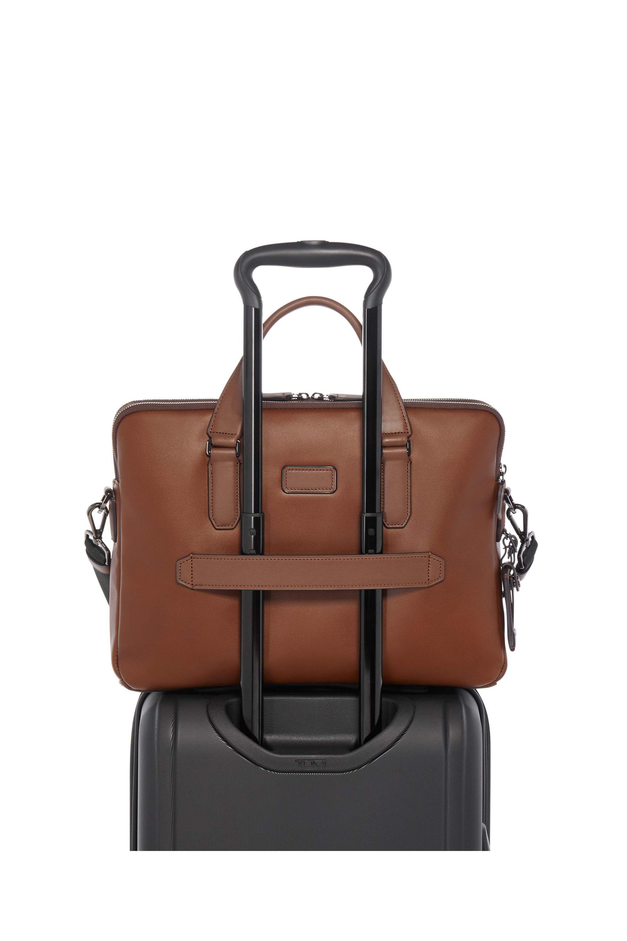 Tumi harrison briefcase taille s TUMI Marron