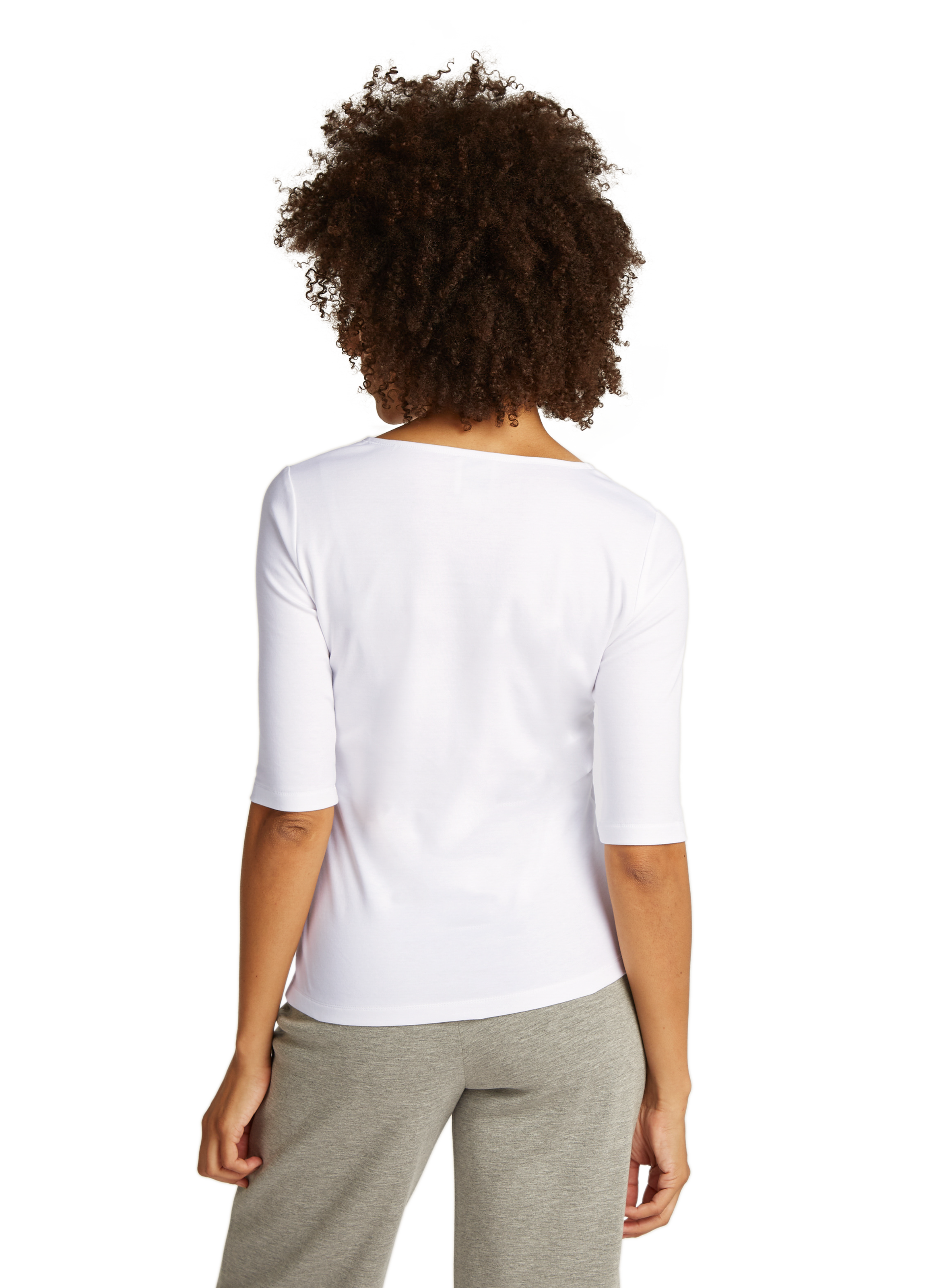 T-shirt en coton CALVIN KLEIN Blanc