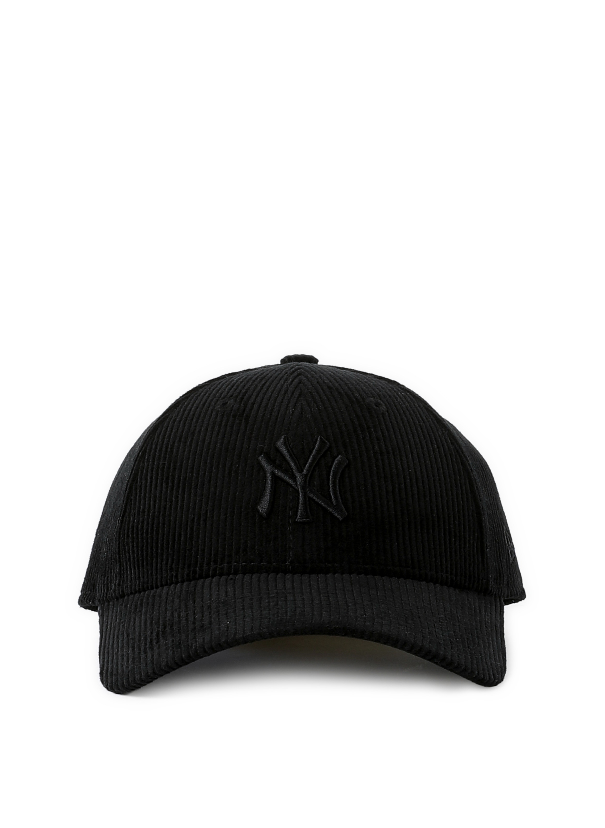 Casquette côtelé en coton NEW ERA Noir