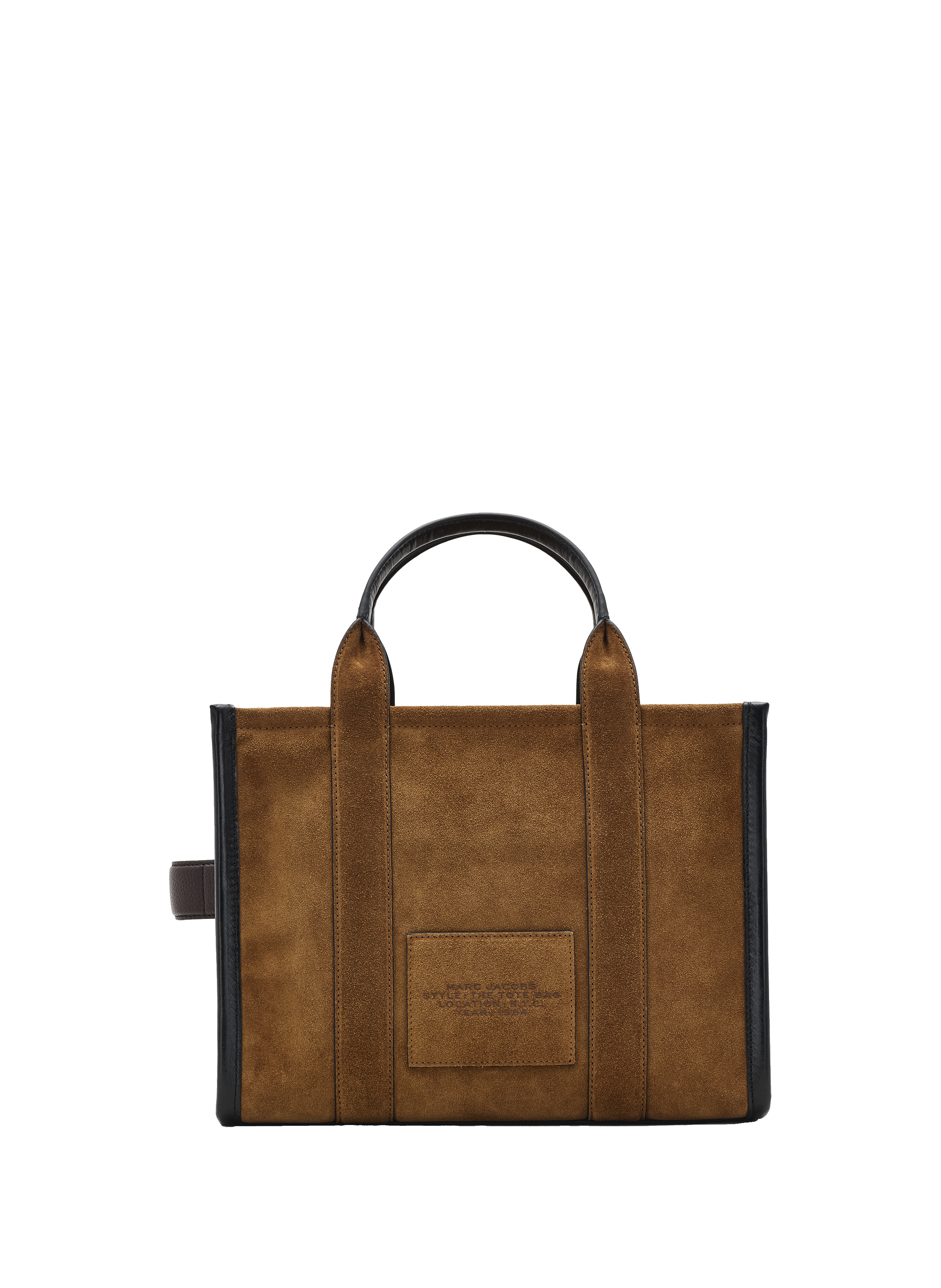 Sac cabas The Suede Medium Tote Bag MARC JACOBS Marron