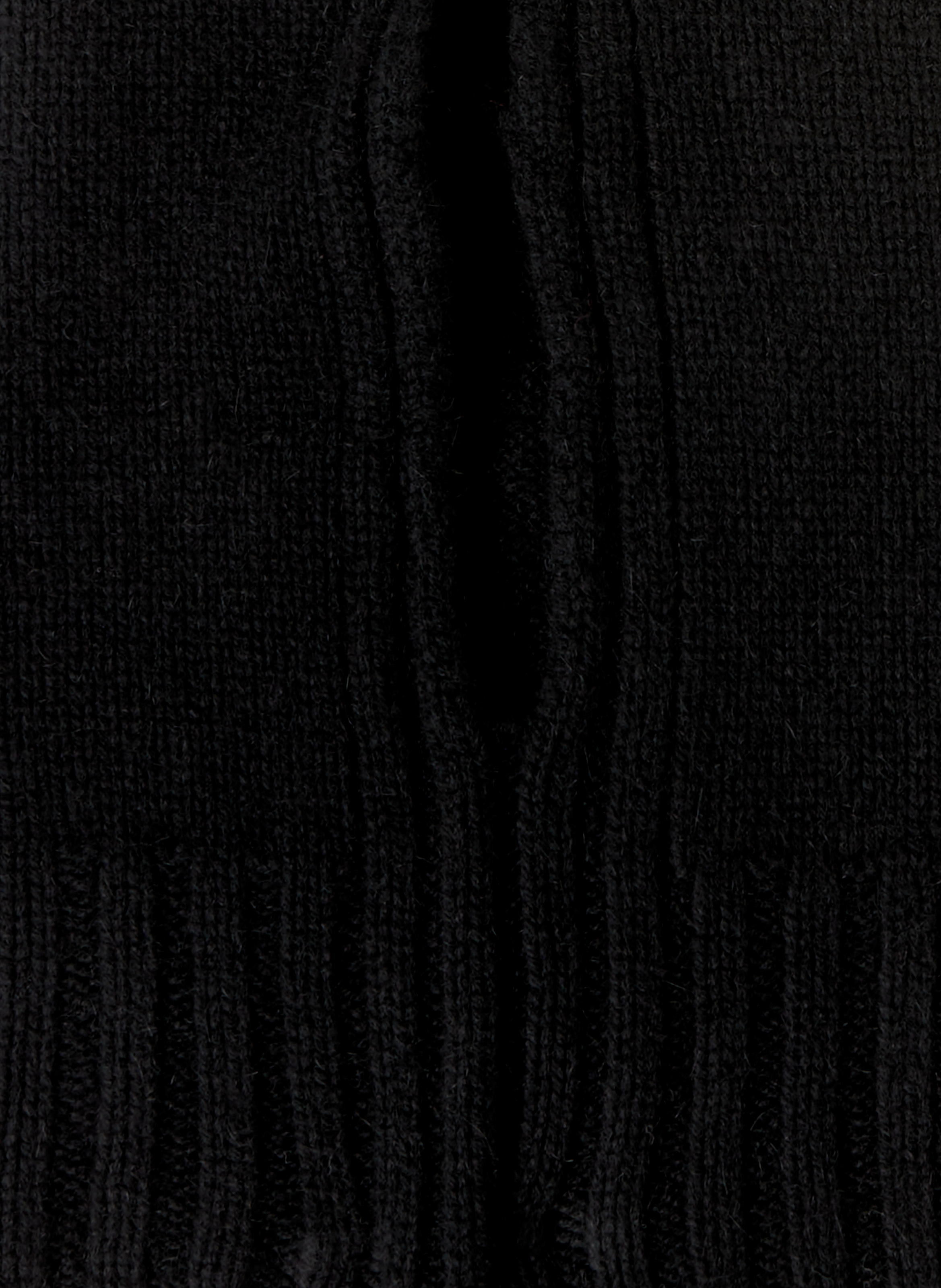 Wool balaclava MACKIE Black