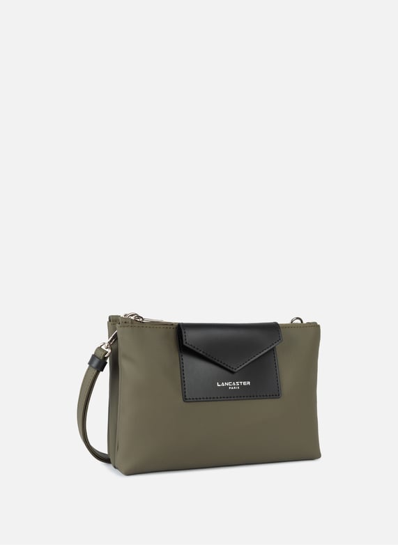 Double pochette - storm kba | Kaki by LANCASTER Double pochette - storm kba Kaki