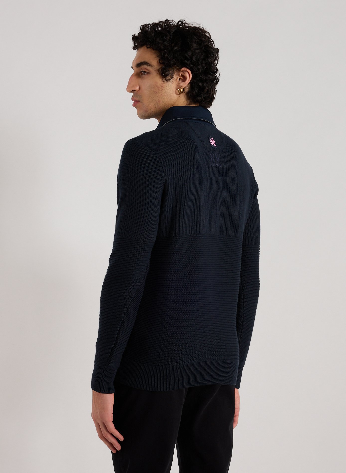 Cotton jumper EDEN PARK Blue