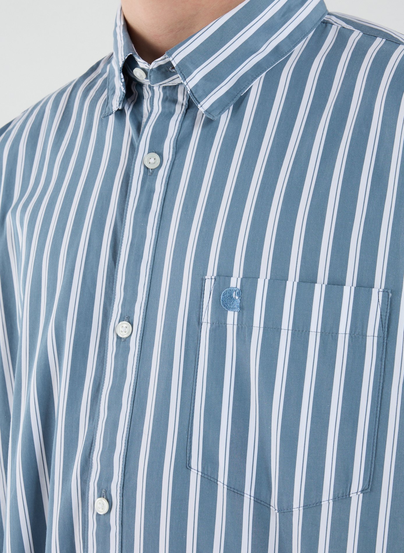 Linen shirt CARHARTT WIP Blue