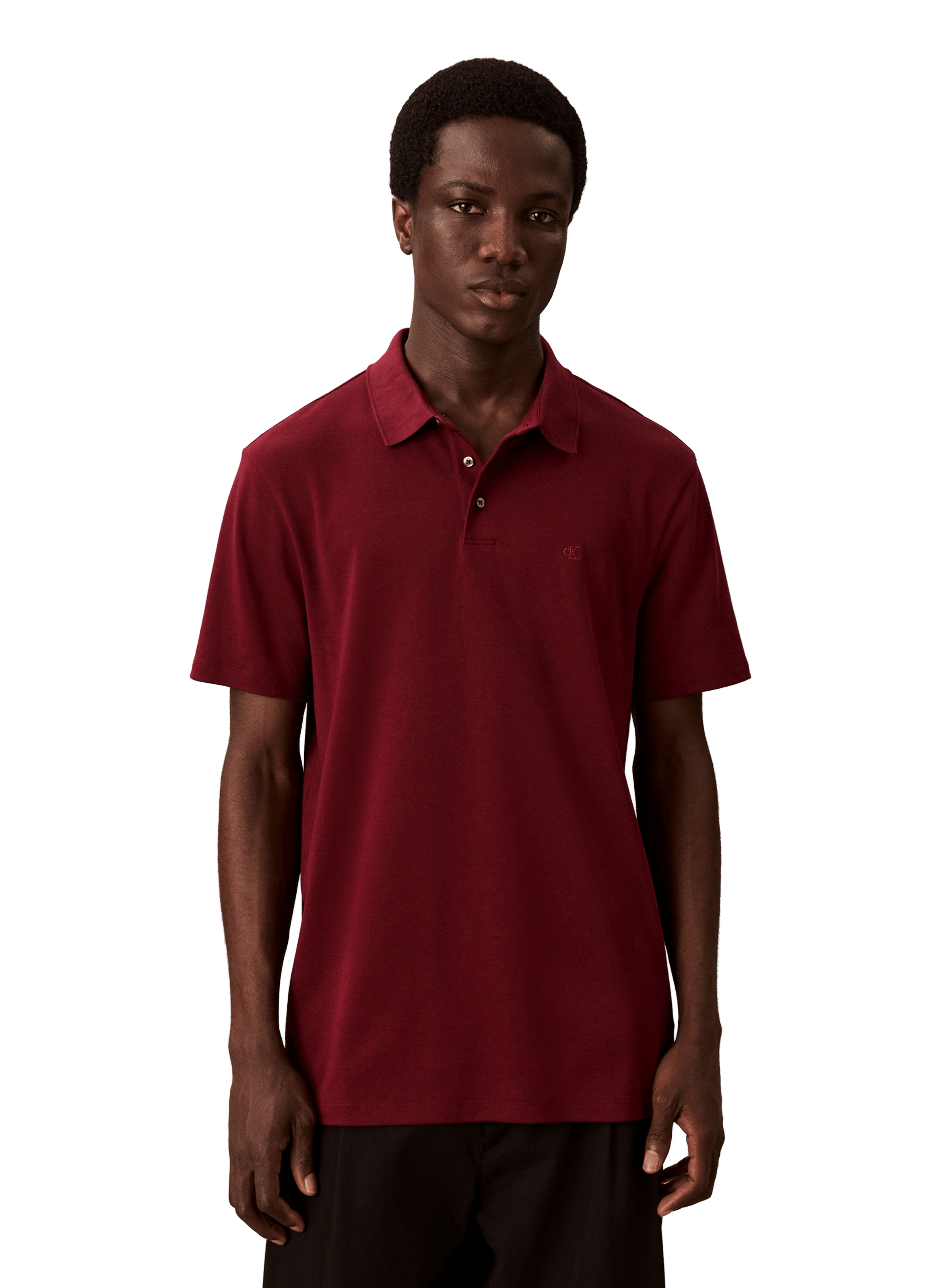  Cotton polo shirt  CALVIN KLEIN Red