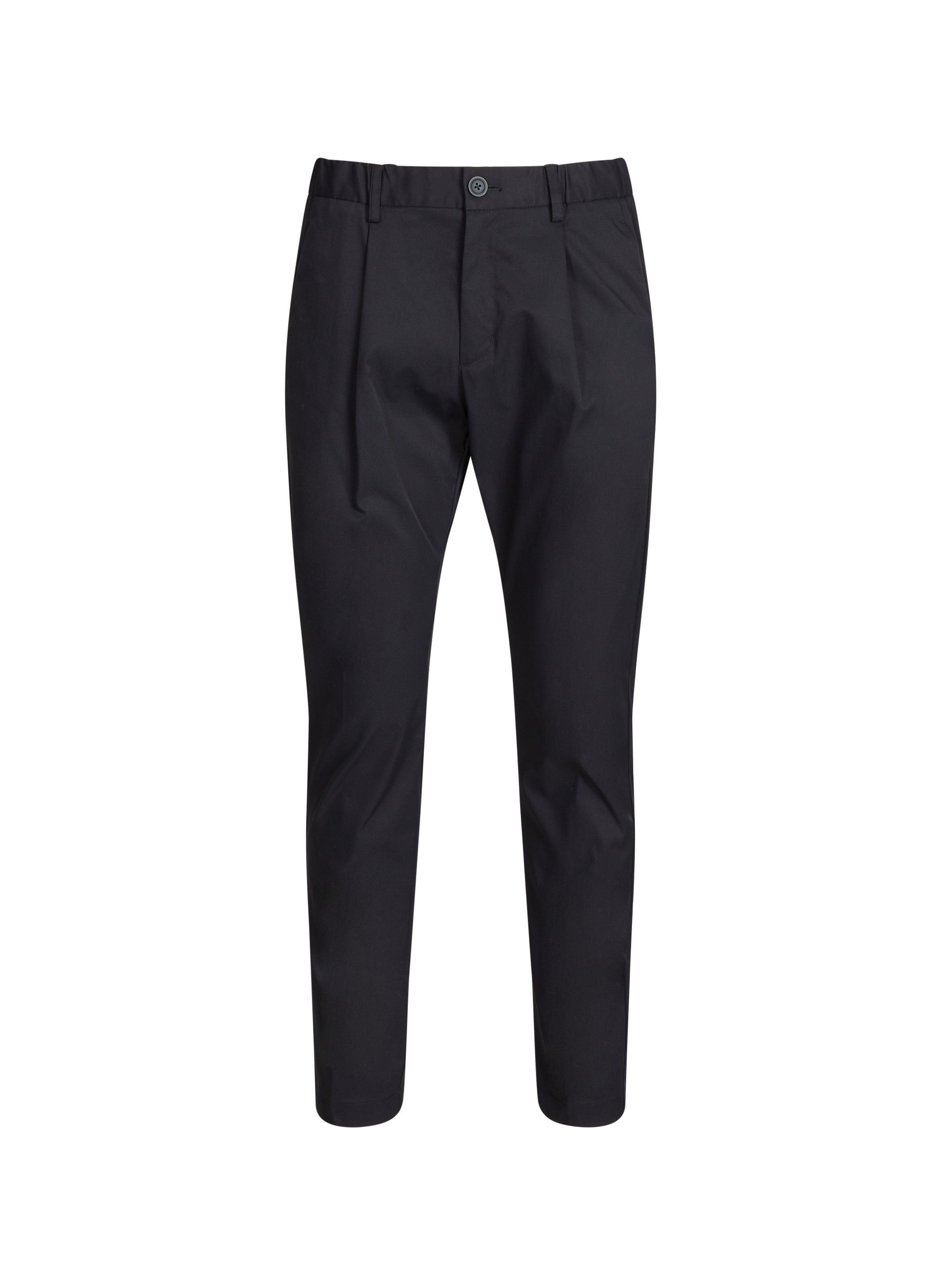Pantalon droit à taille mi-basse HERNO Bleu