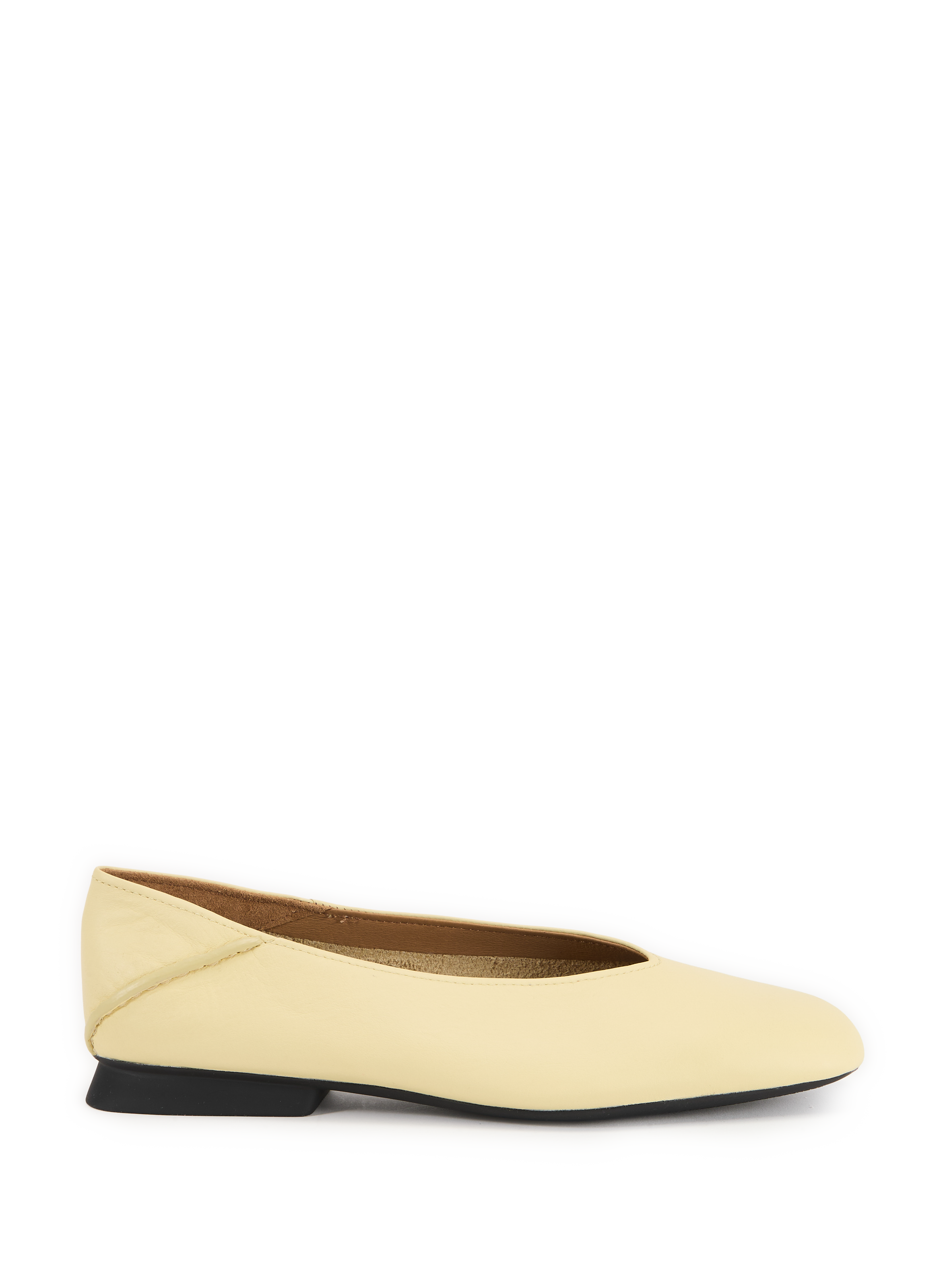 Ballerines Casi Myra en cuir CAMPER Jaune