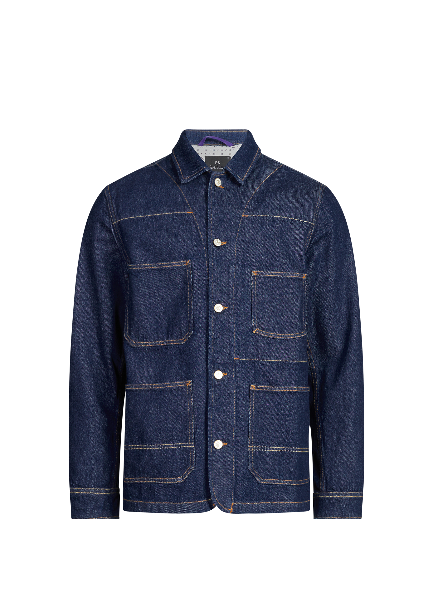 Cotton denim jacket PAUL SMITH Blue