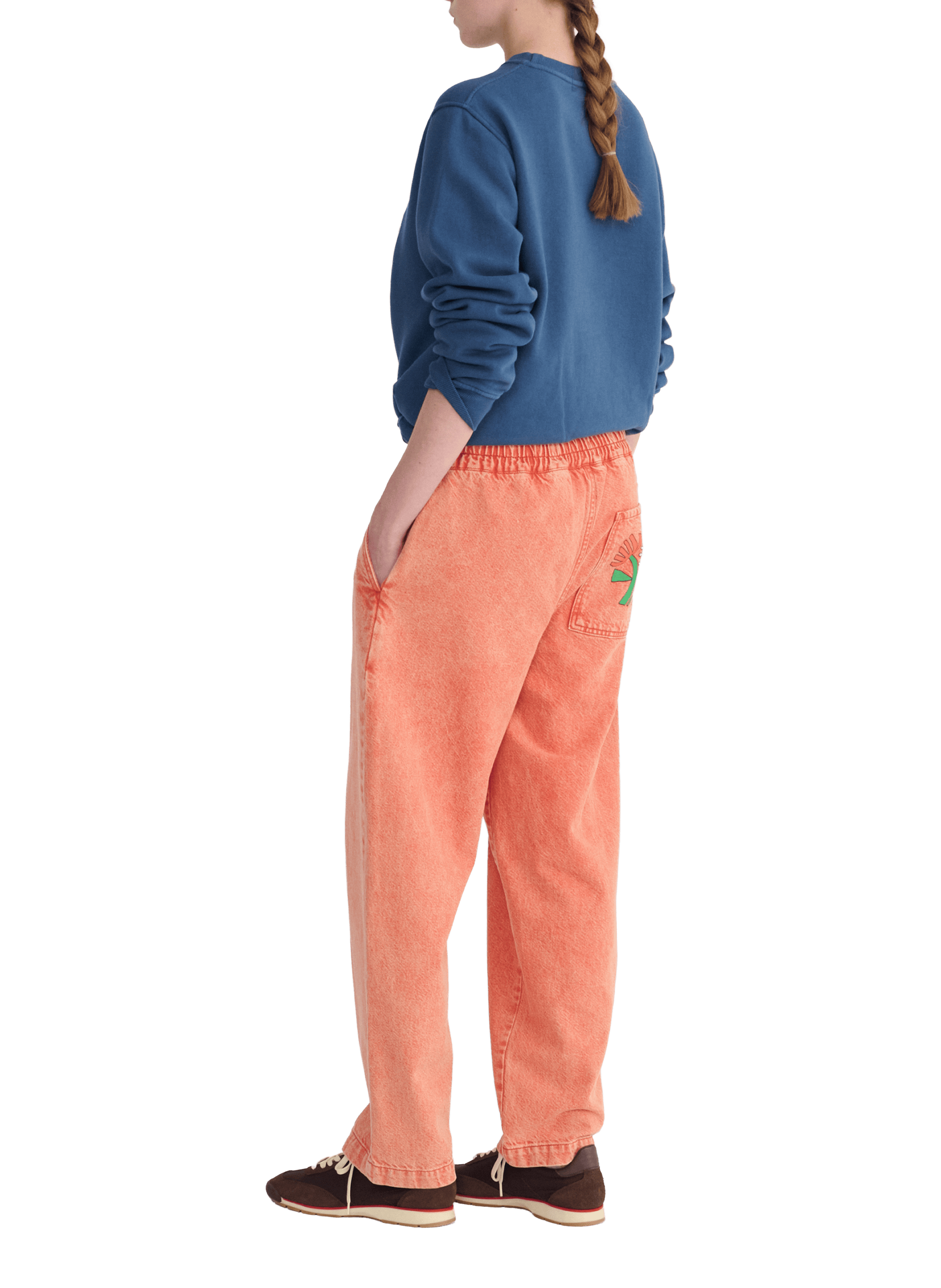 Printed cotton sweatshirt BOBO CHOSES Blue