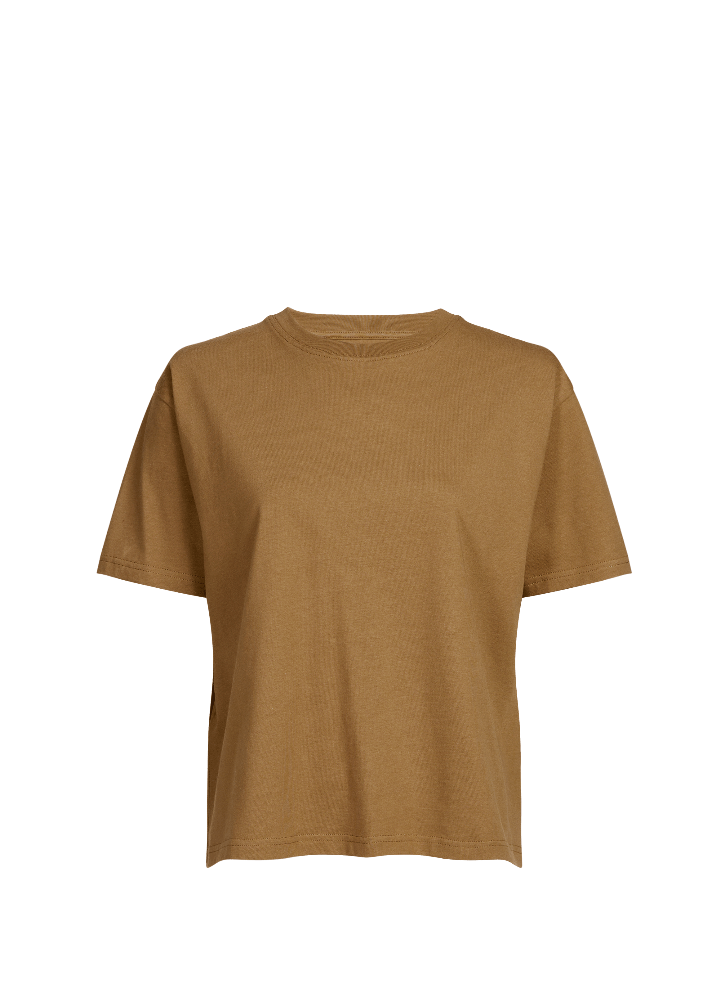 Classic Cotton T-Shirt VINTAGUNI Camel