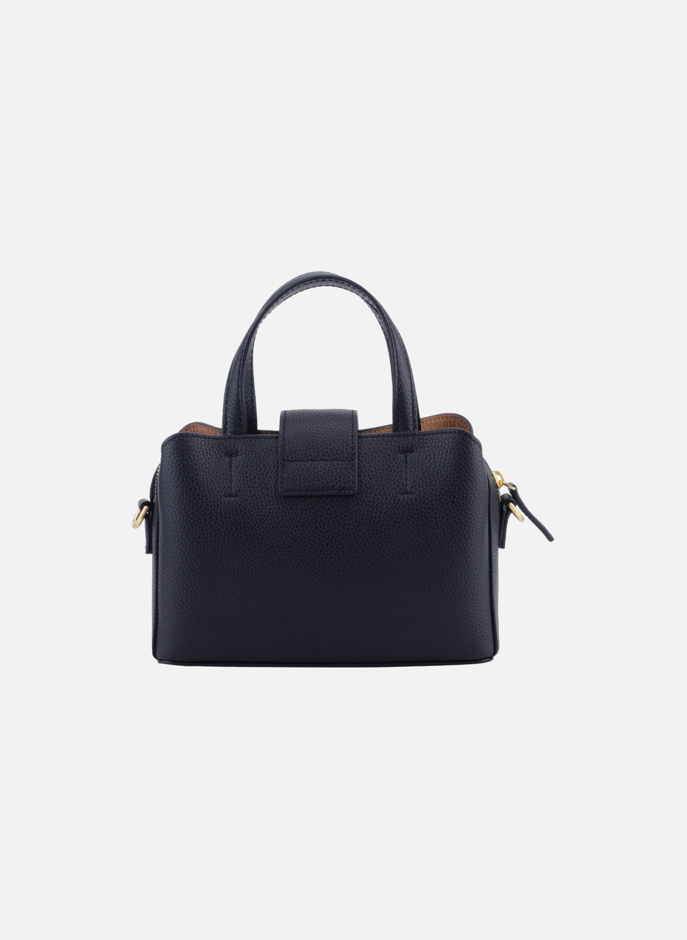 Cavalcade | sac porté épaule mm en cuir de vachette POURCHET Bleu