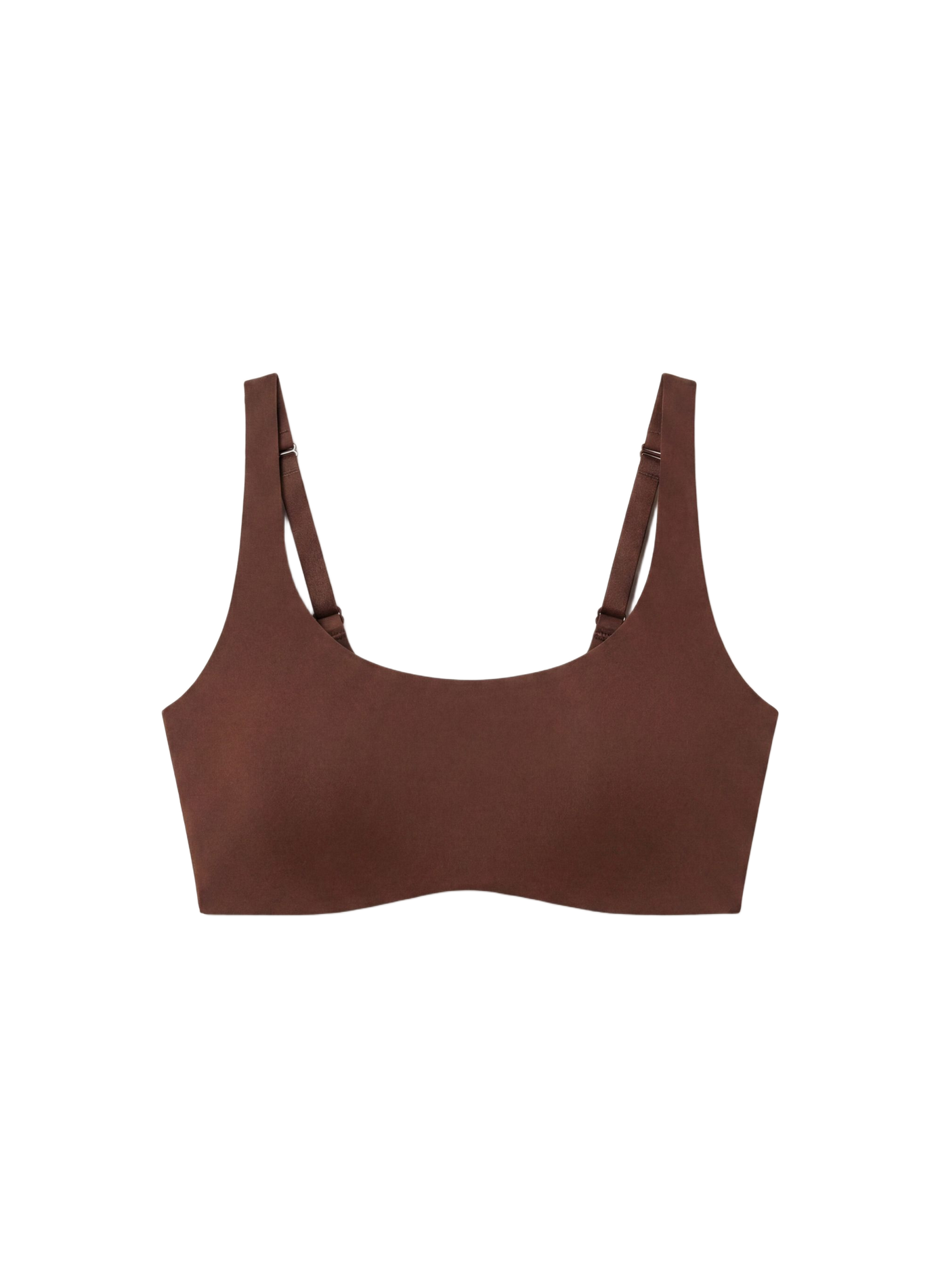 Solid shaping bralette YADE Brown
