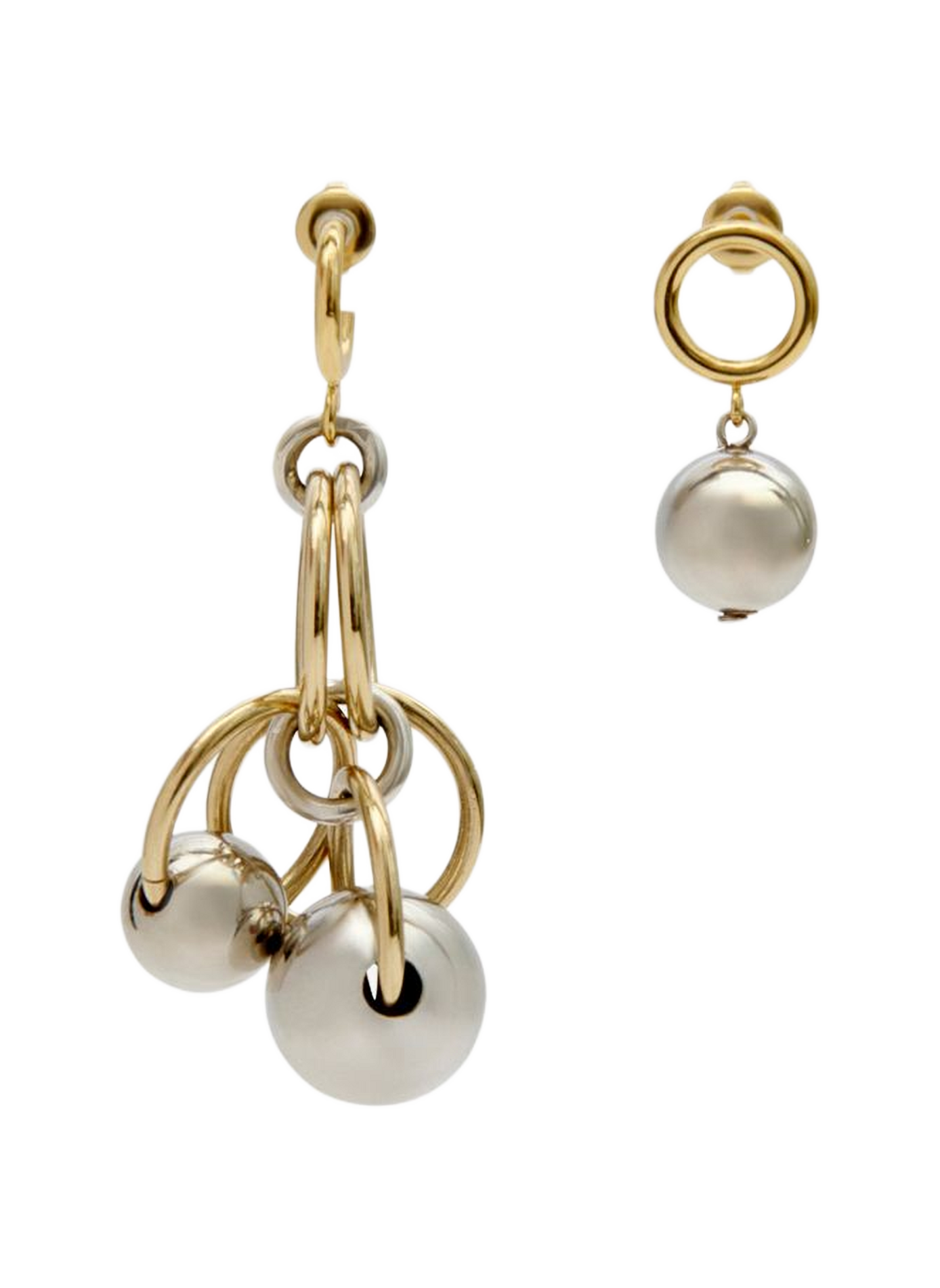 Asymmetrische Ohrringe Elina ISABEL MARANT Golden
