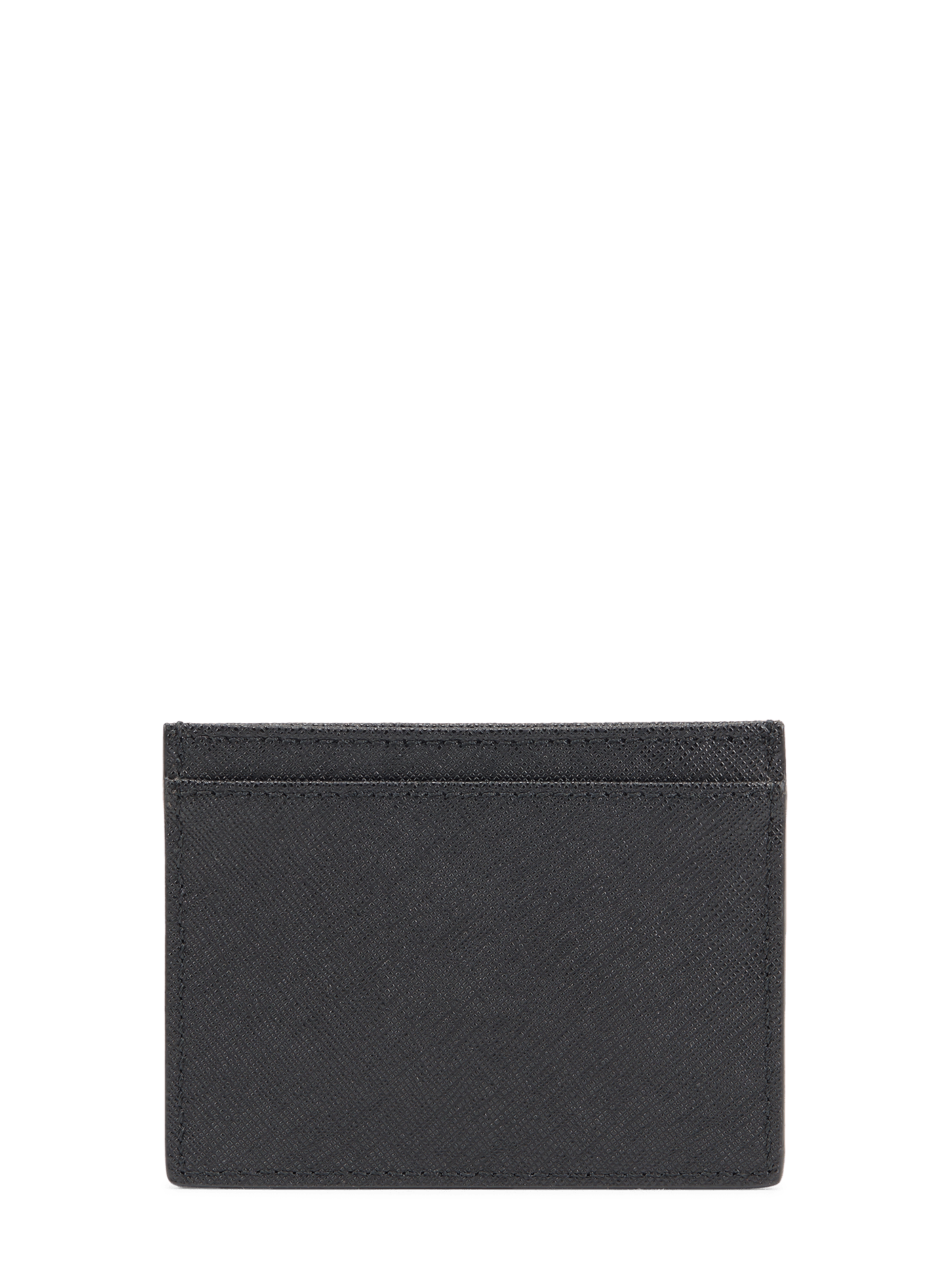 Calf leather logo card holder VIVIENNE WESTWOOD Black