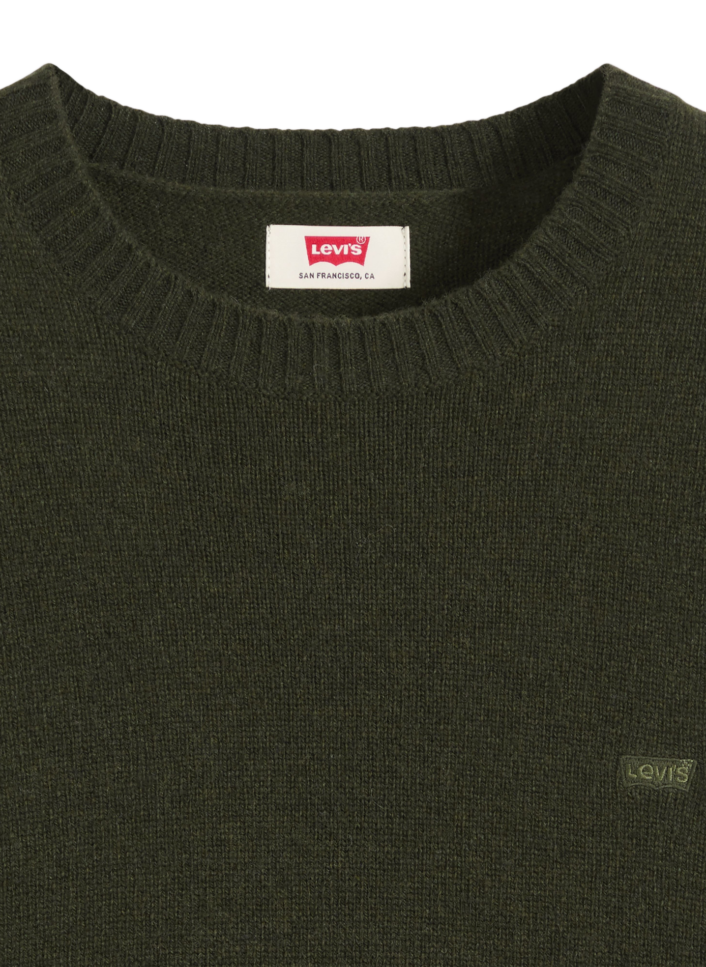 Crew-neck jumper LEVI'S Green