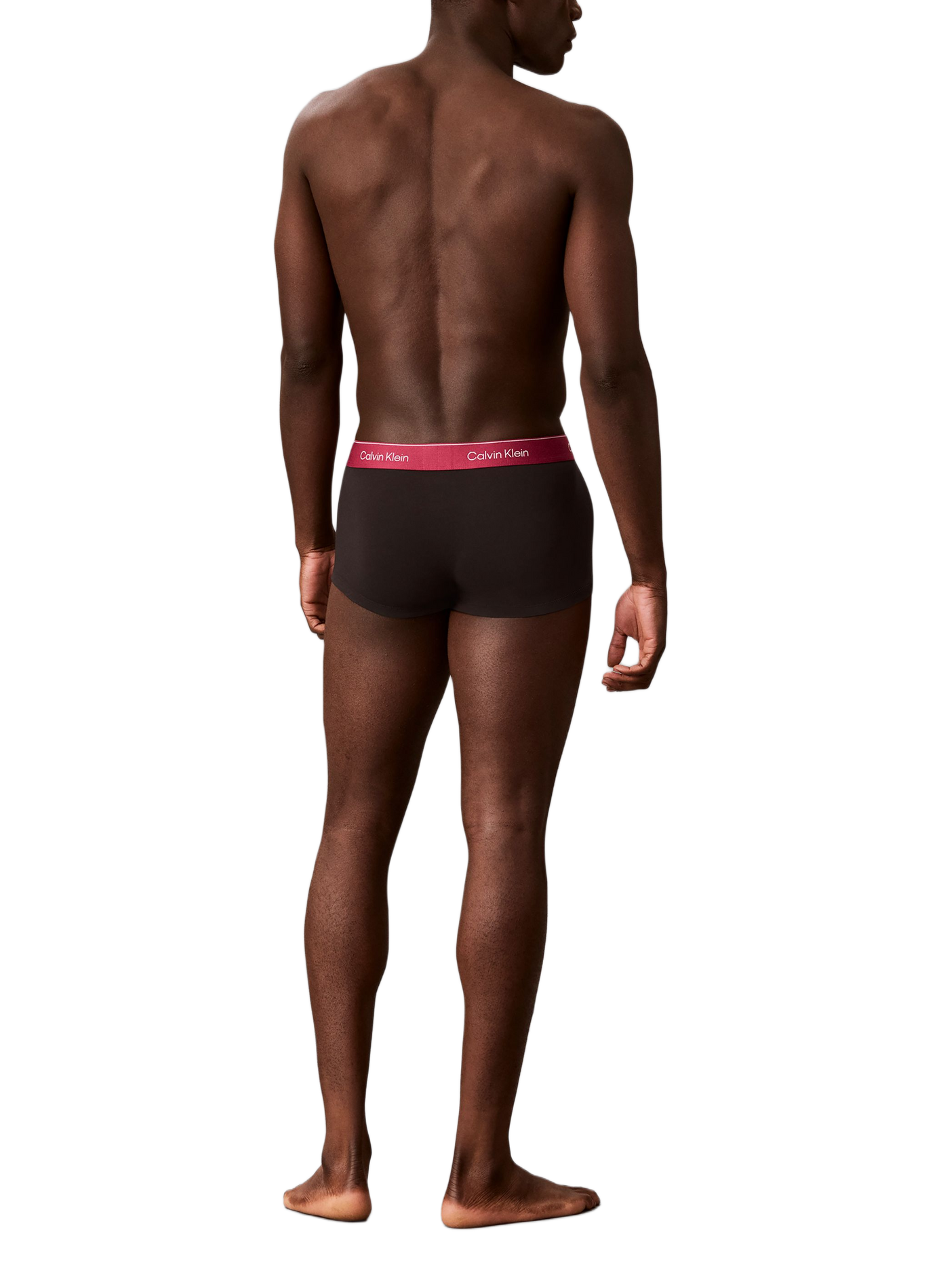 Lot de 3 boxers taille basse en coton mélangé CALVIN KLEIN Noir