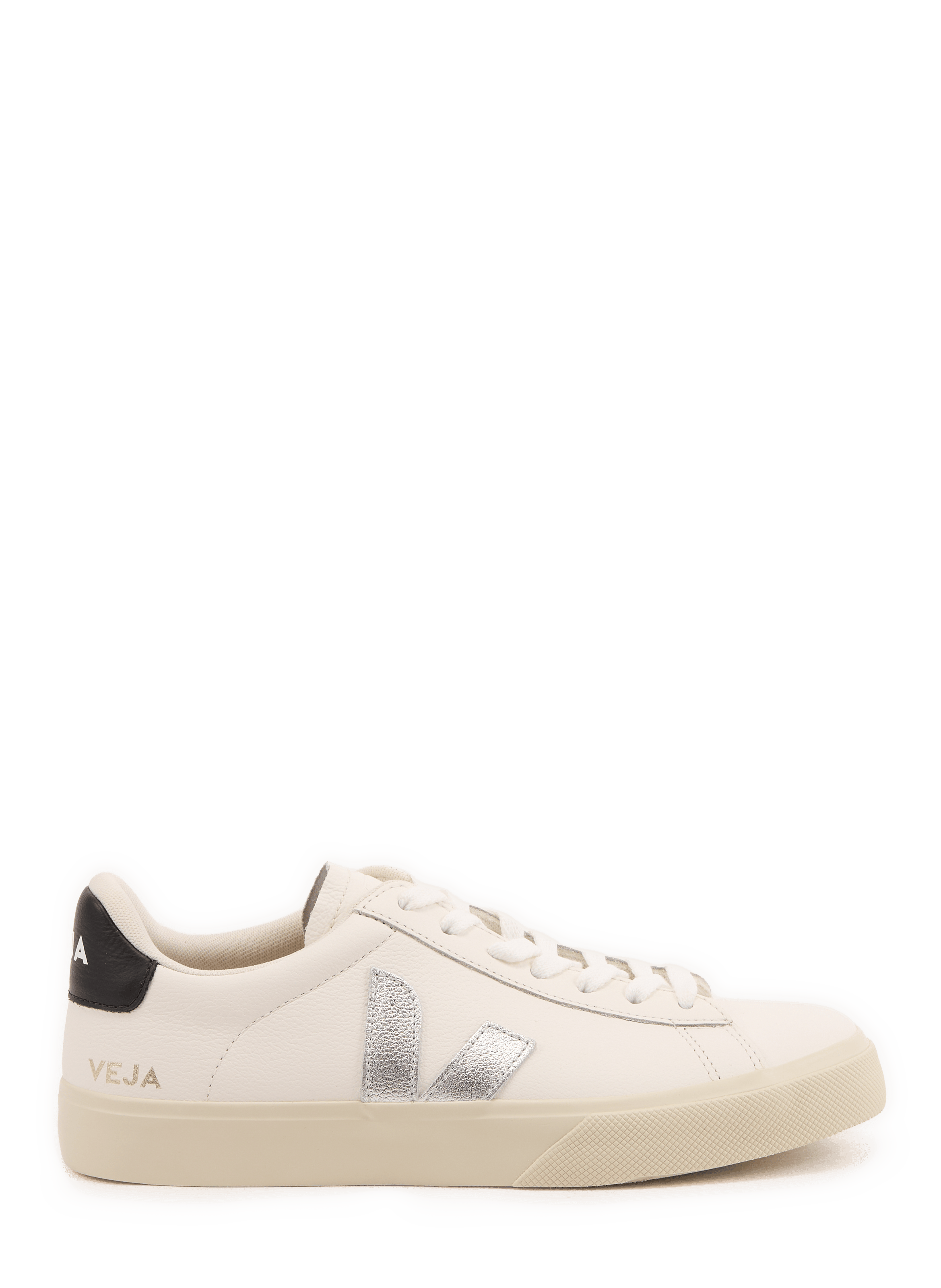 Sneakers Campo in leer VEJA Wit