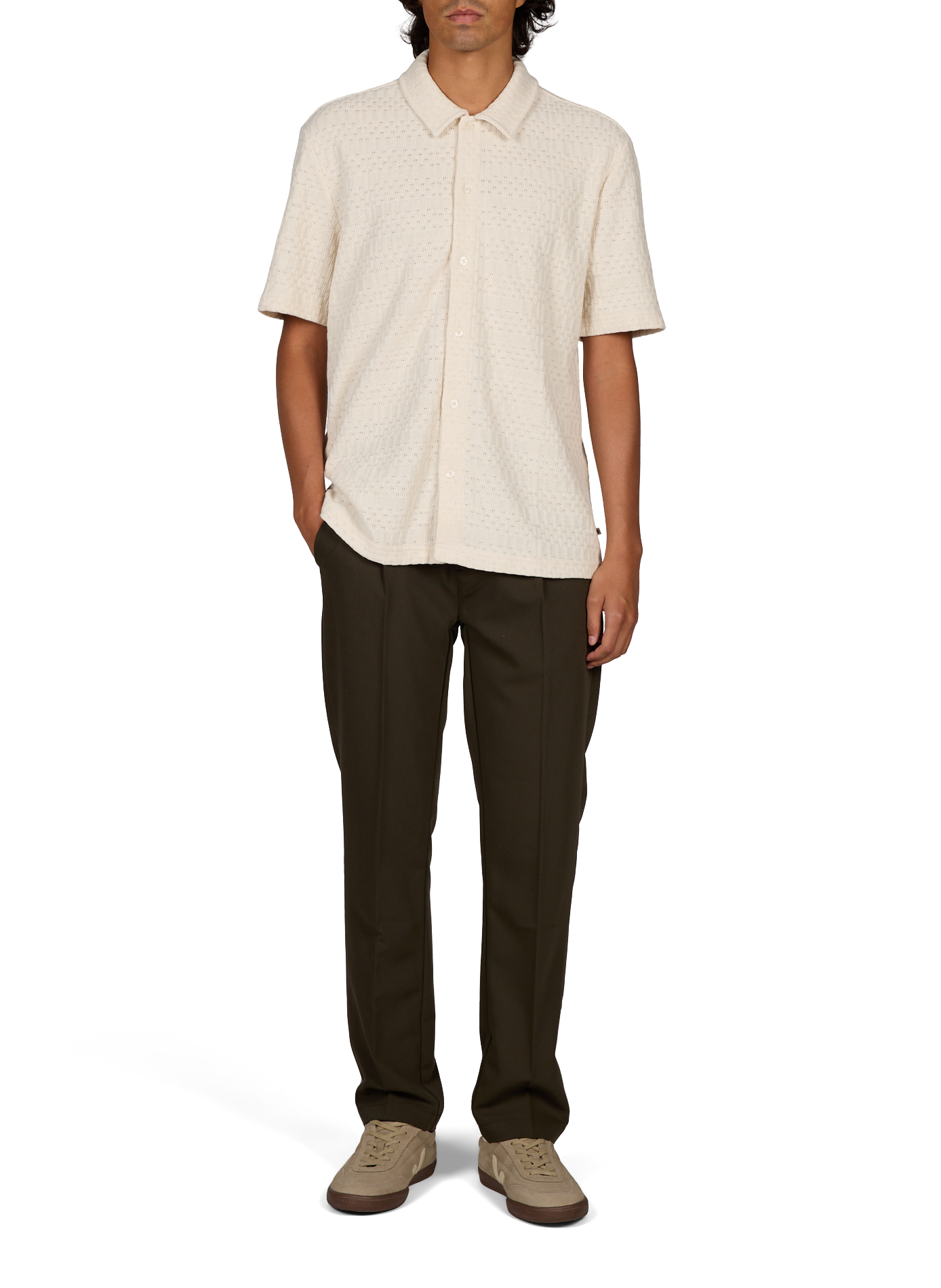 Plain trousers MAISON LABICHE Khaki