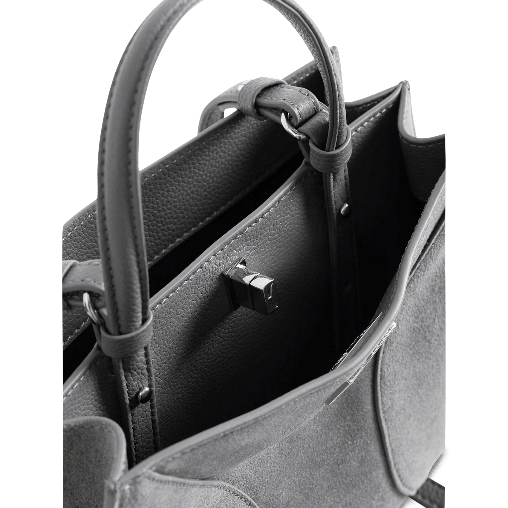 Jack Nano suède schoudertas ZADIG&VOLTAIRE Grijs