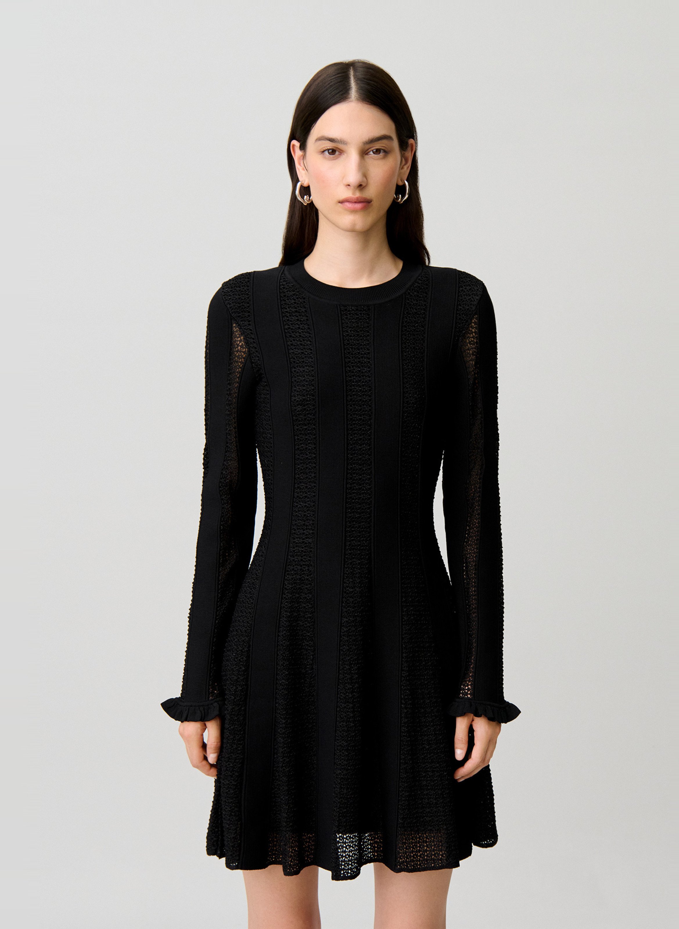 Robe courte évasée CLAUDIE PIERLOT Noir