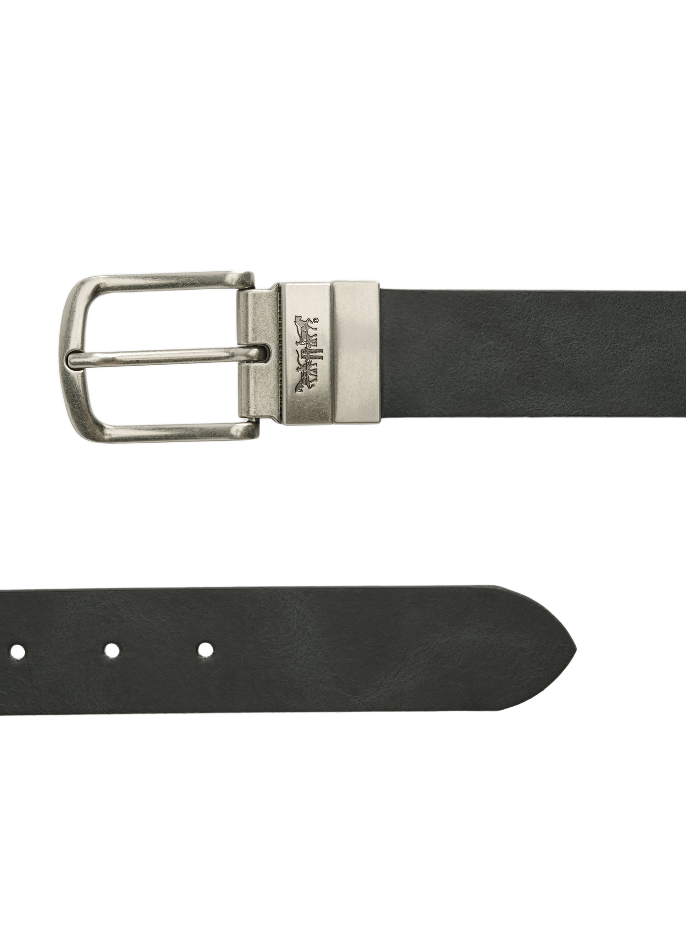 Ceinture à boucle en cuir LEVIS ACCESSOIRES Schwarz