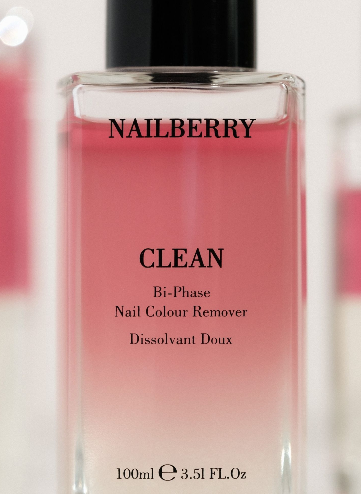 Natuurlijke nagellakremover NAILBERRY No color