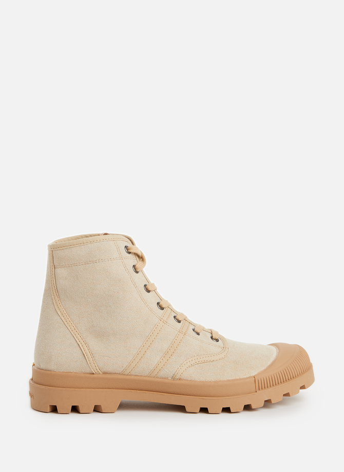 Authentique canvas high-top sneakers PATAUGAS