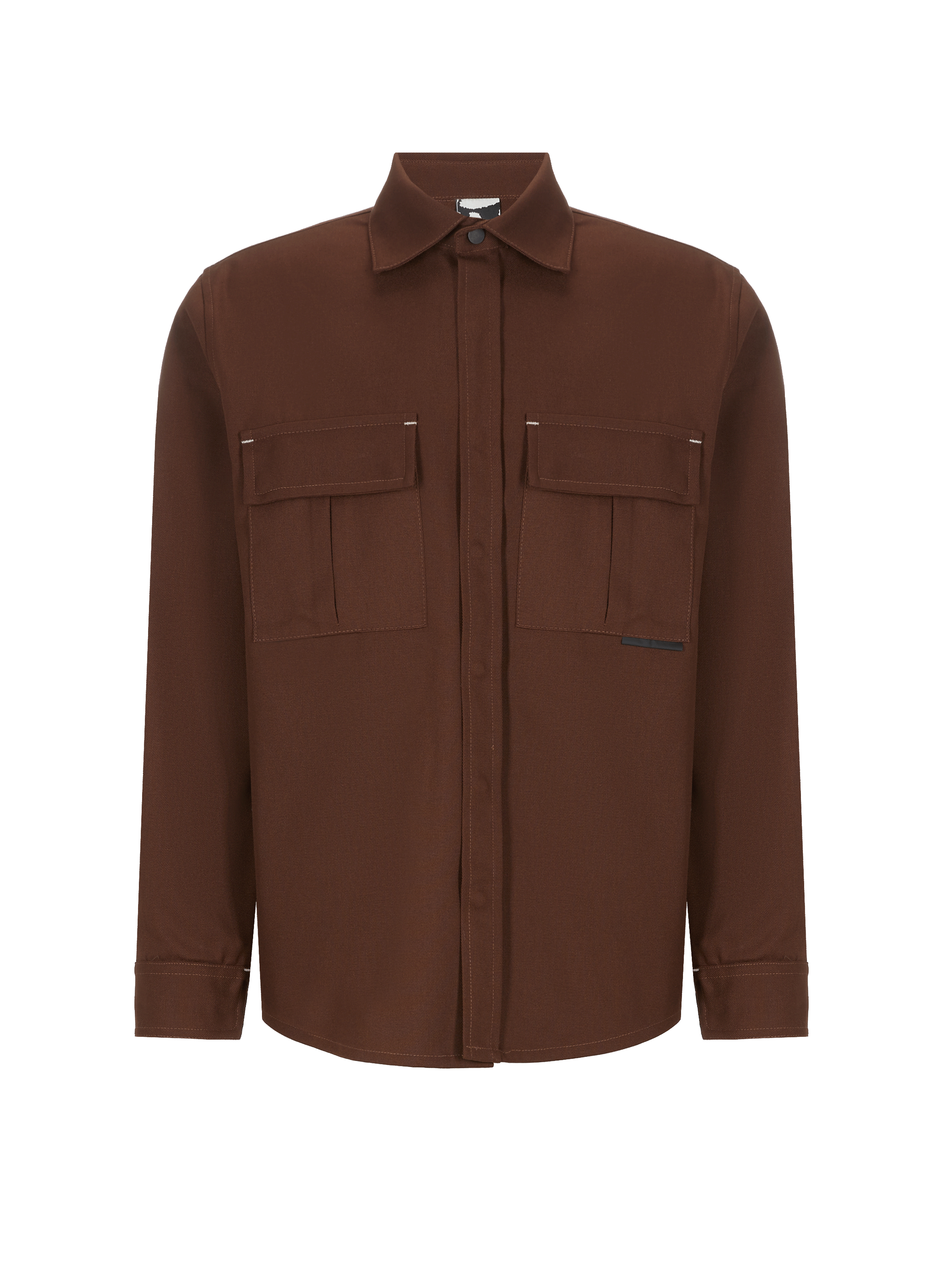 Surchemise en coton mélangé