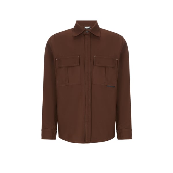 Surchemise en coton mélangé